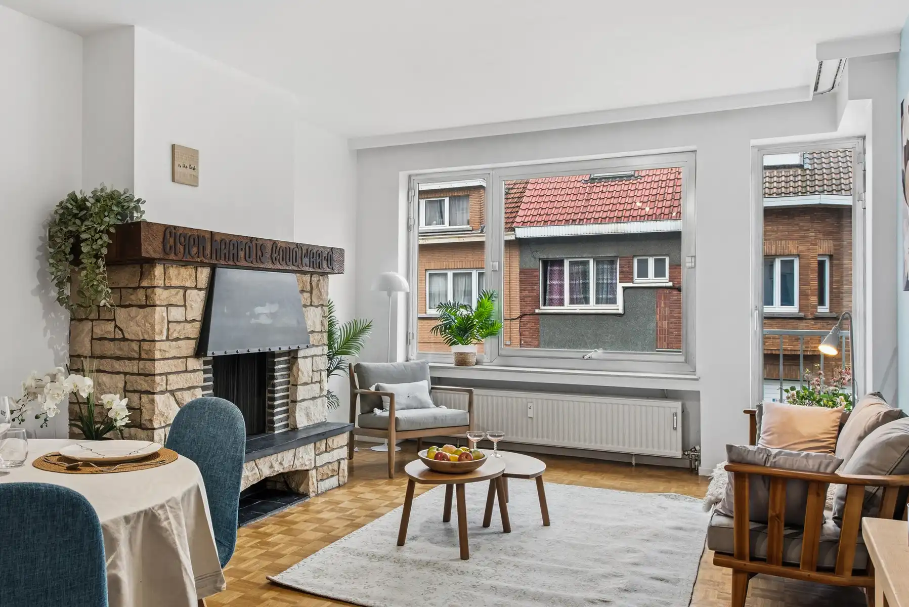 Zeer aangenaam appartement te koop in Molenbeek (Brussel) met twee terrassen foto 6