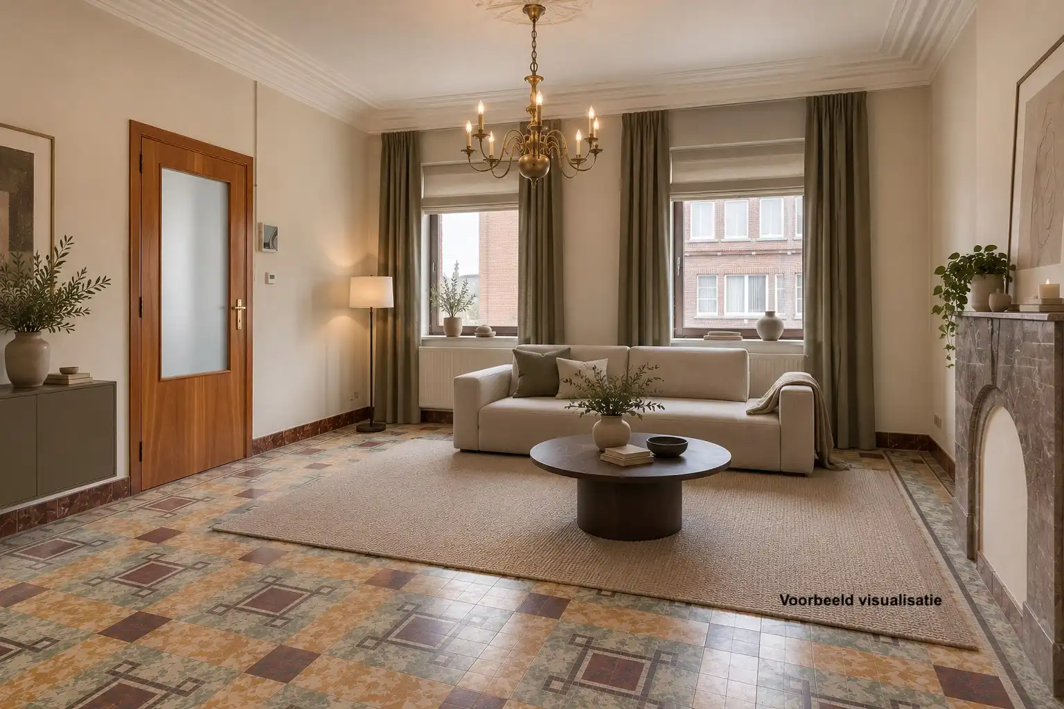 Mogelijkheid om te splitsen in 2 woningen - Half open bebouwing (hoeve) met 5 slaapkamers, tuin, terras en zeer ruime garage in Oorbeek (Tienen)! – EPC 730 kWh/ foto 6