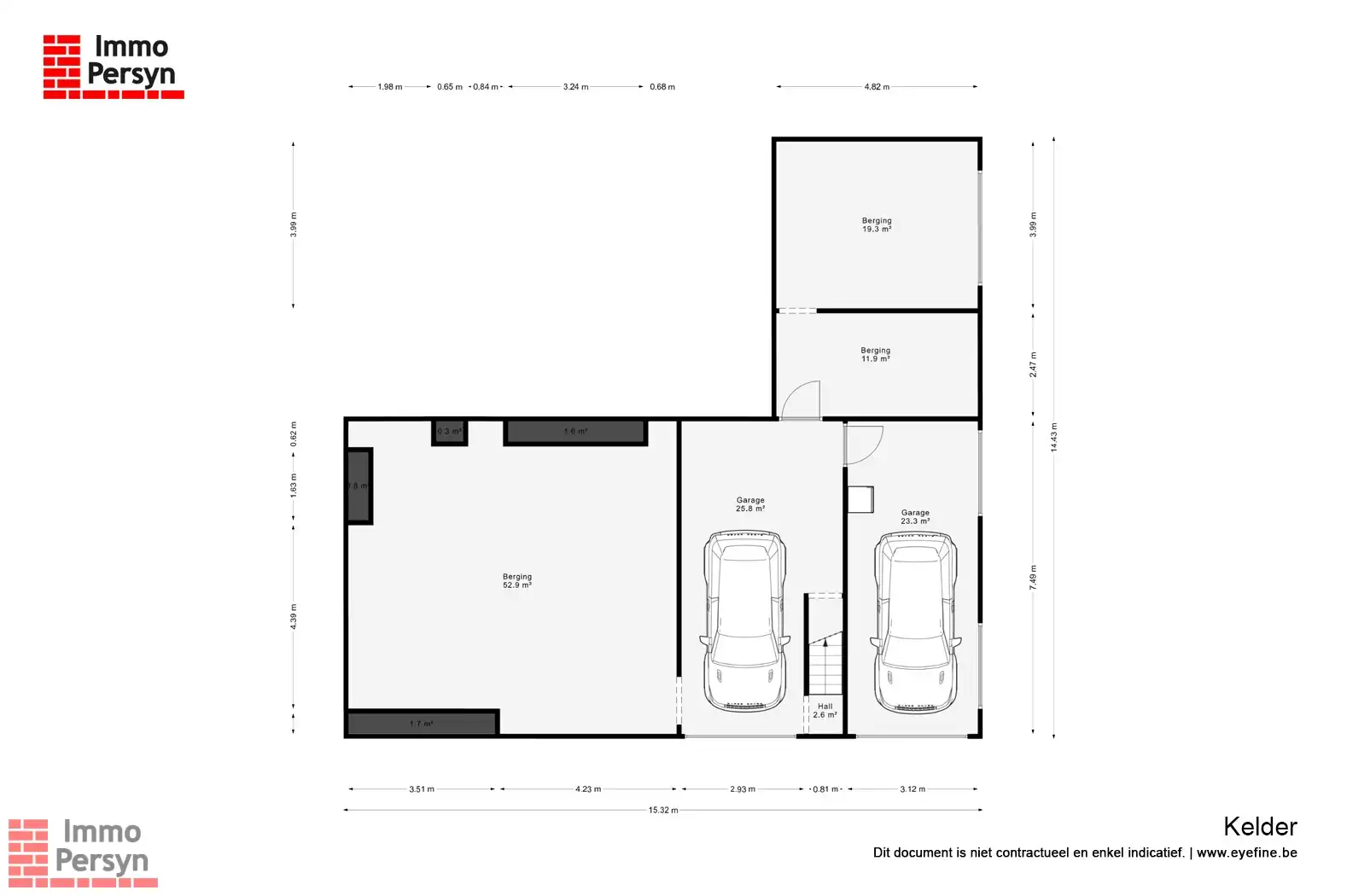 Gelijkvloerse woning met 3 slpk en dubbele garage foto 42