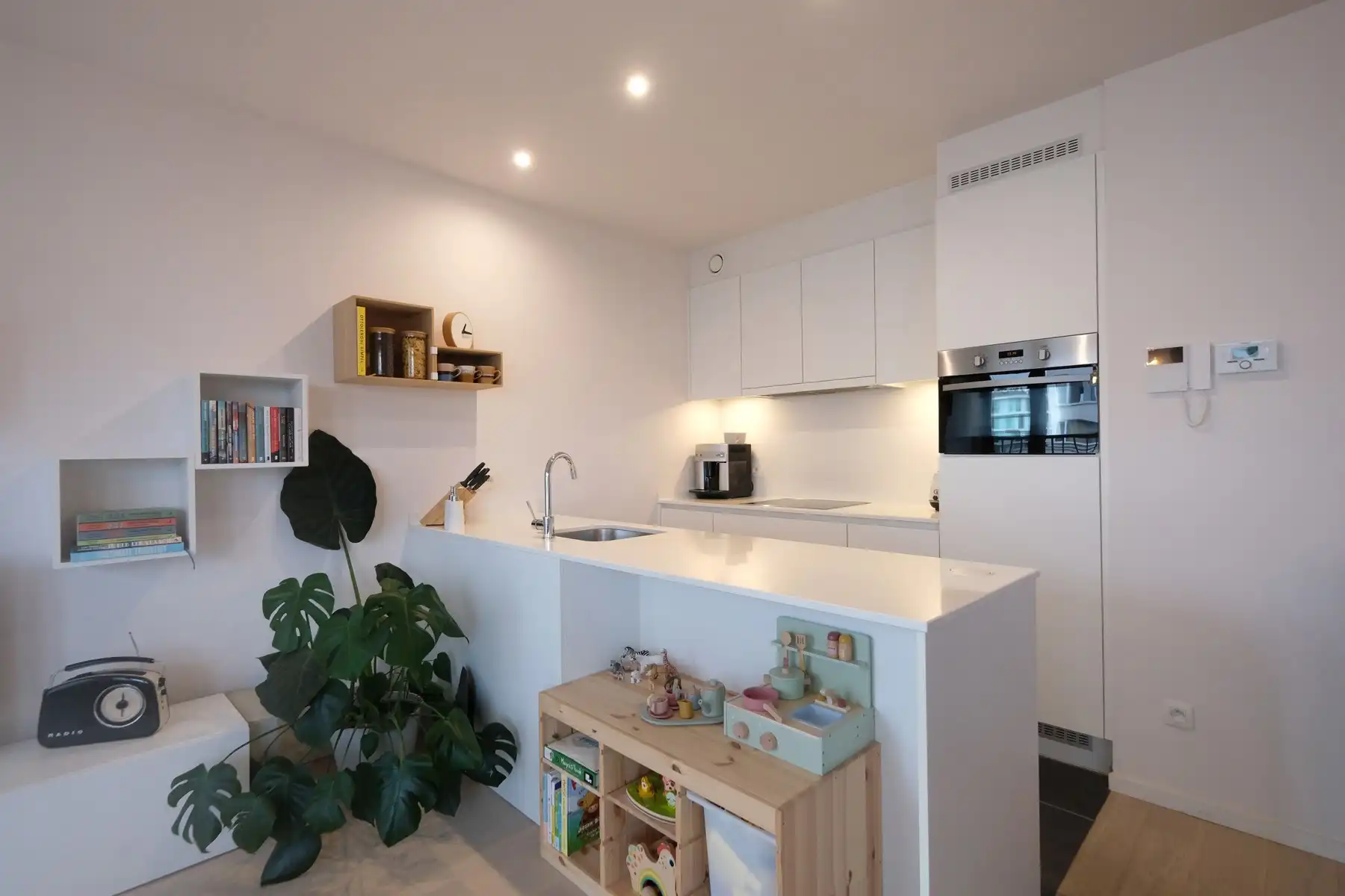 Lichtrijk appartement met zicht op de Schelde foto 2
