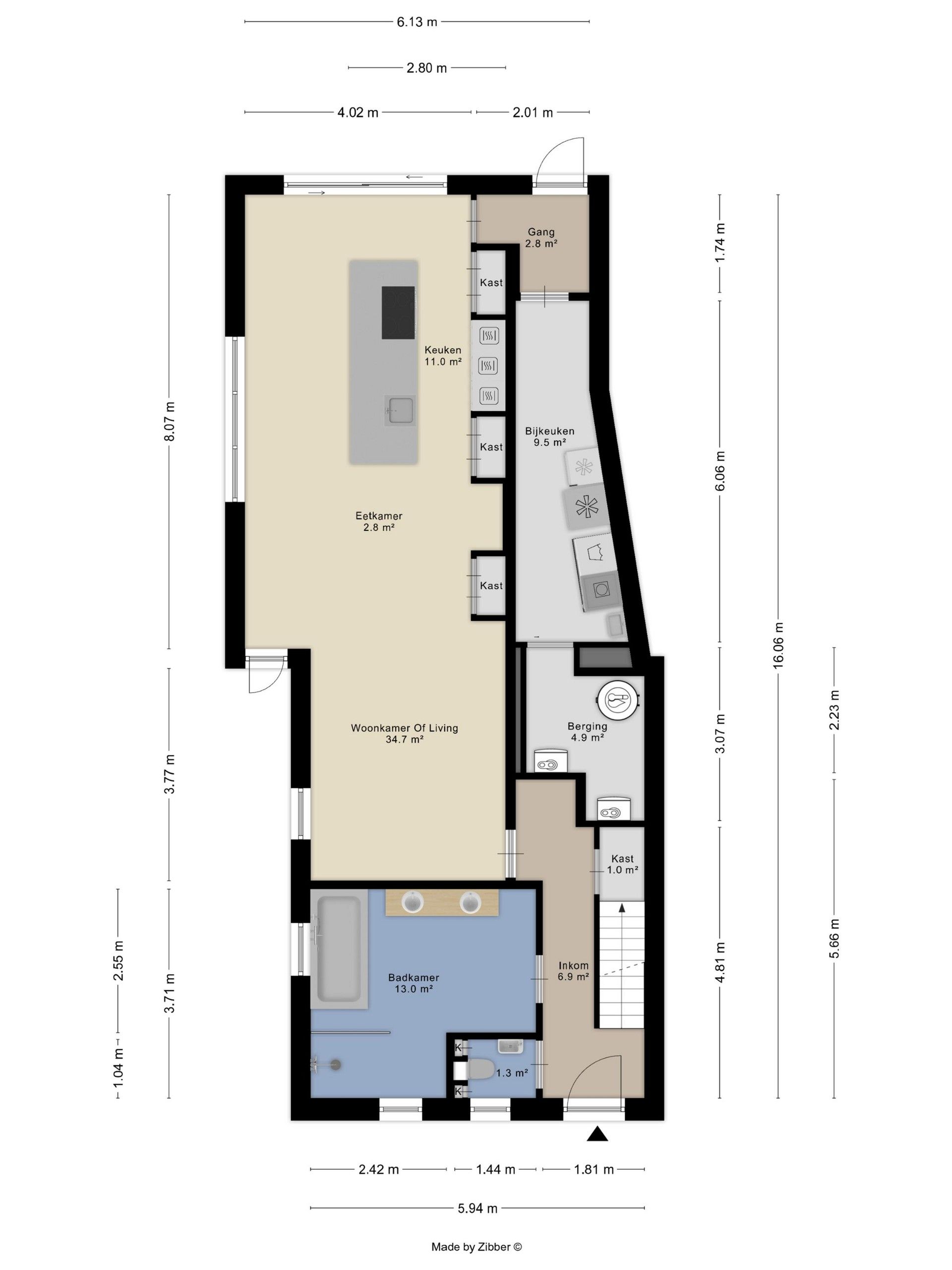 GERENOVEERDE, ENERGIEZUINIGE WONING OP RUSTIGE LOCATIE foto 44