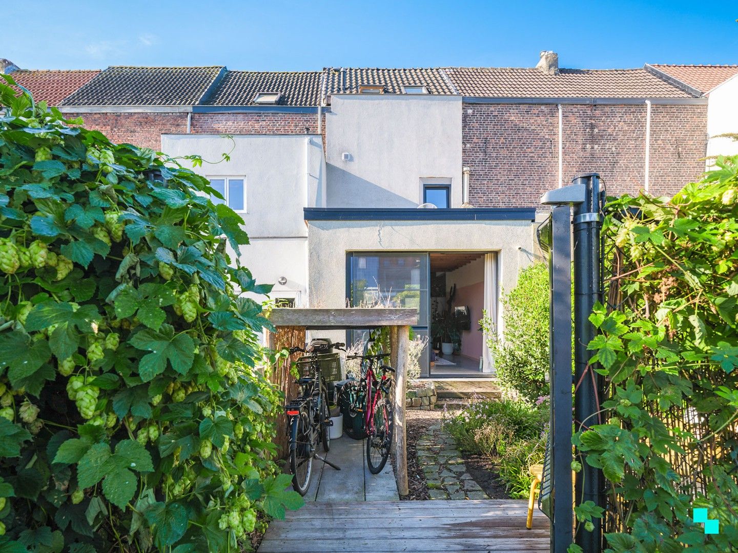 Gerenoveerde woning met stadstuin nabij het Rabot foto 32