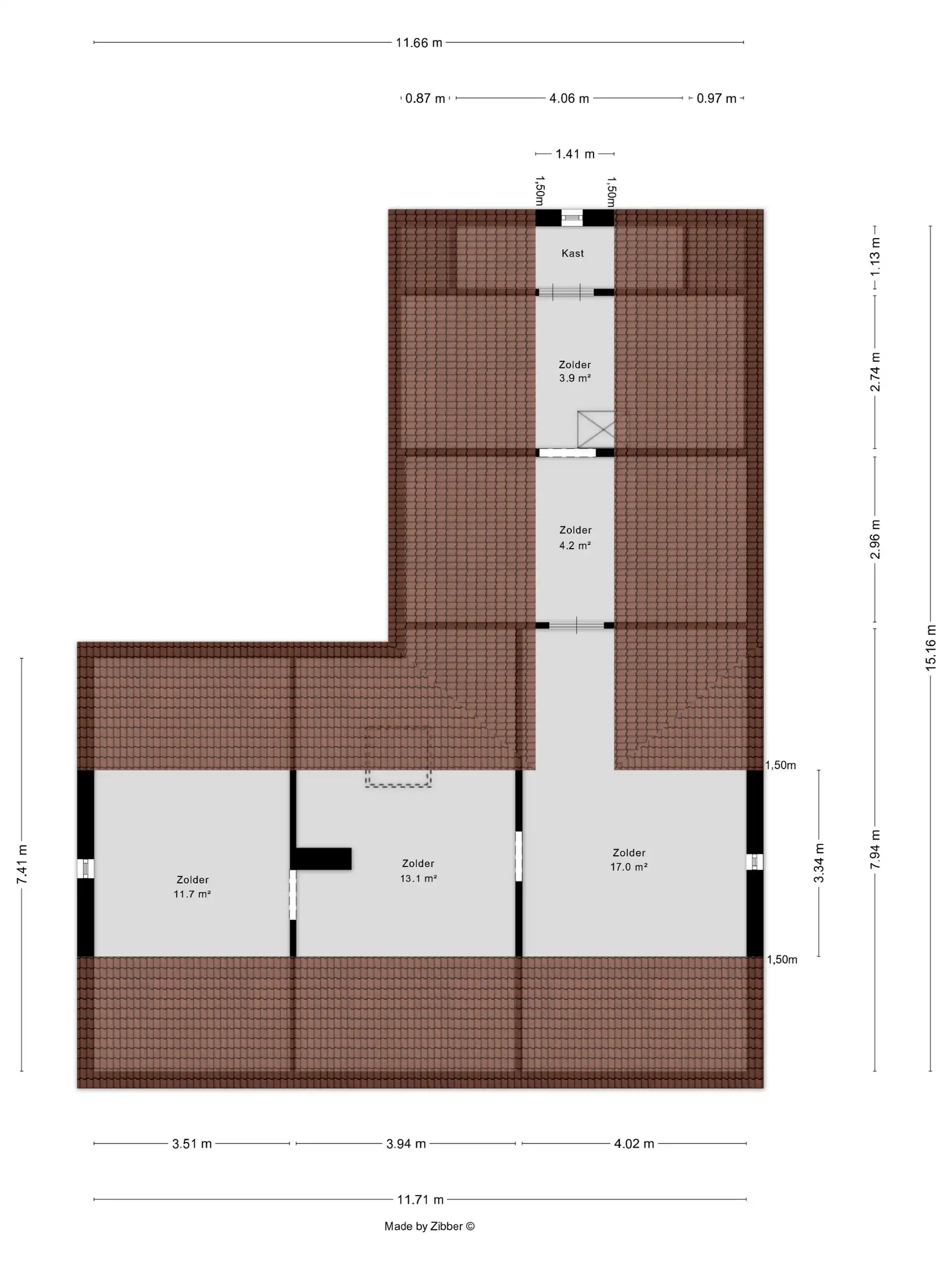 Gelijkvloerse woning met 3 slaapkamers, zonnepanelen en tuin op residentiële, rustige ligging. foto 27