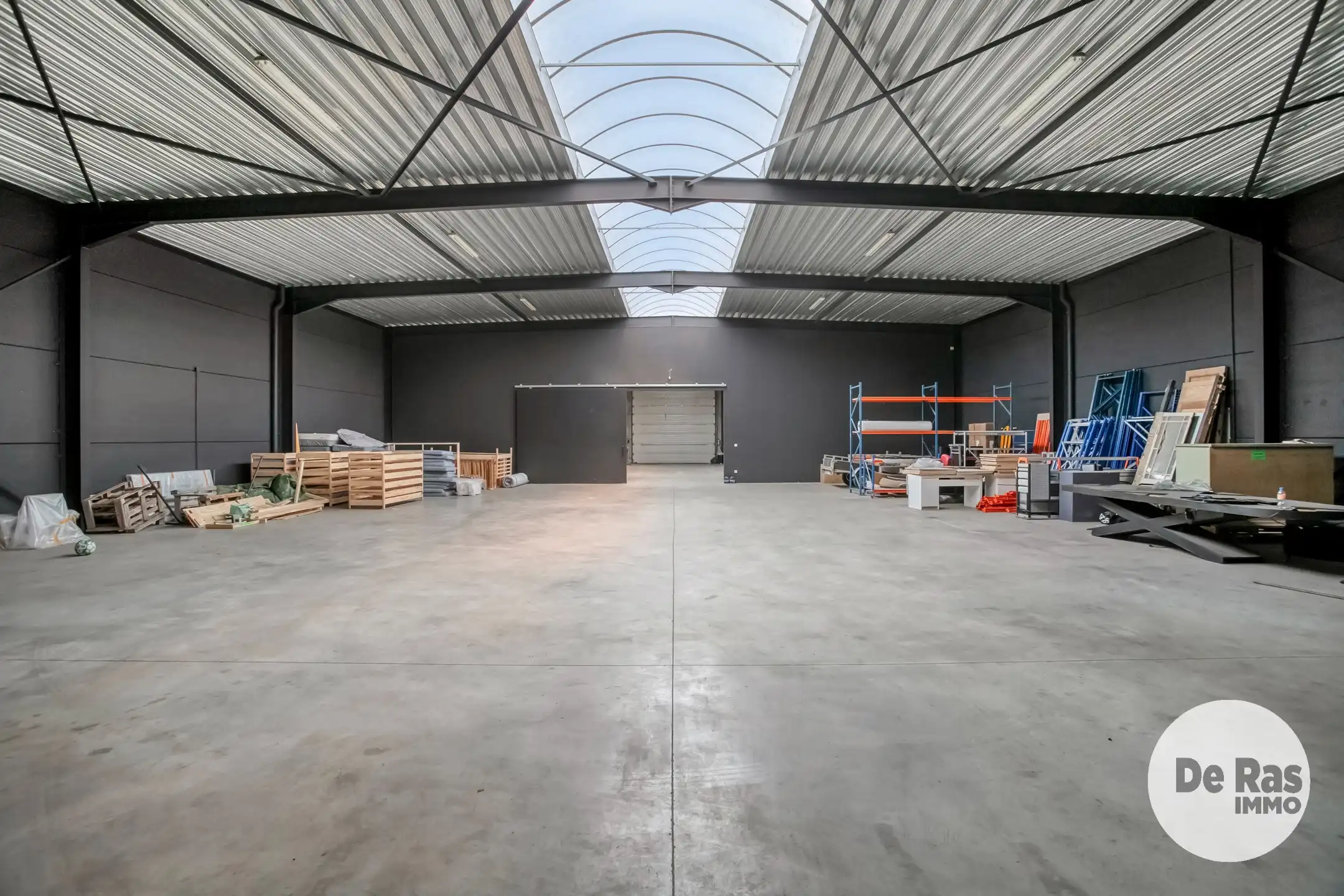 LIEVEGEM-Uniek Magazijn met vergund woongedeelte op 21a 25ca foto 4