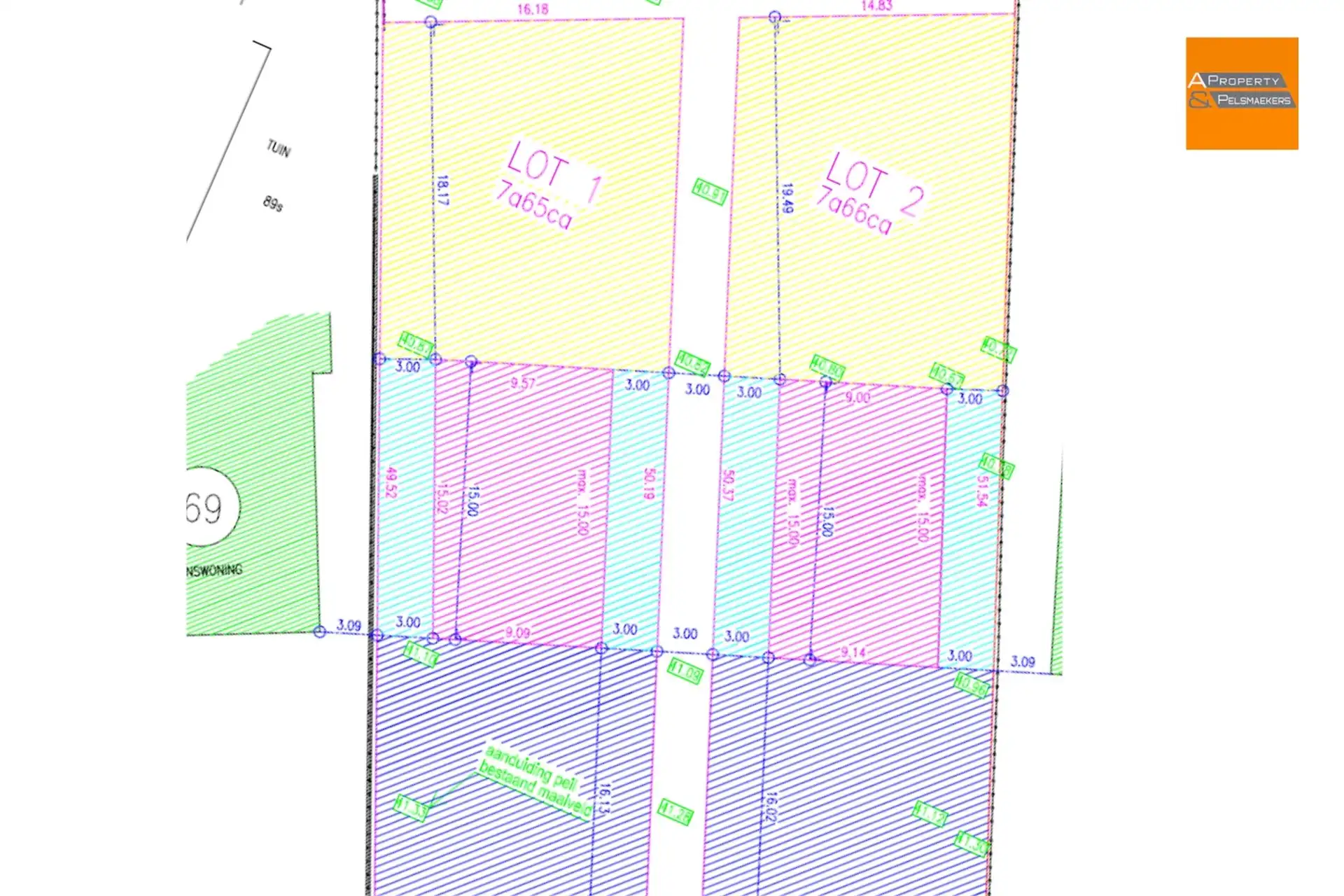 Bouwgrond te koop in de Kwerpsebaan foto 3