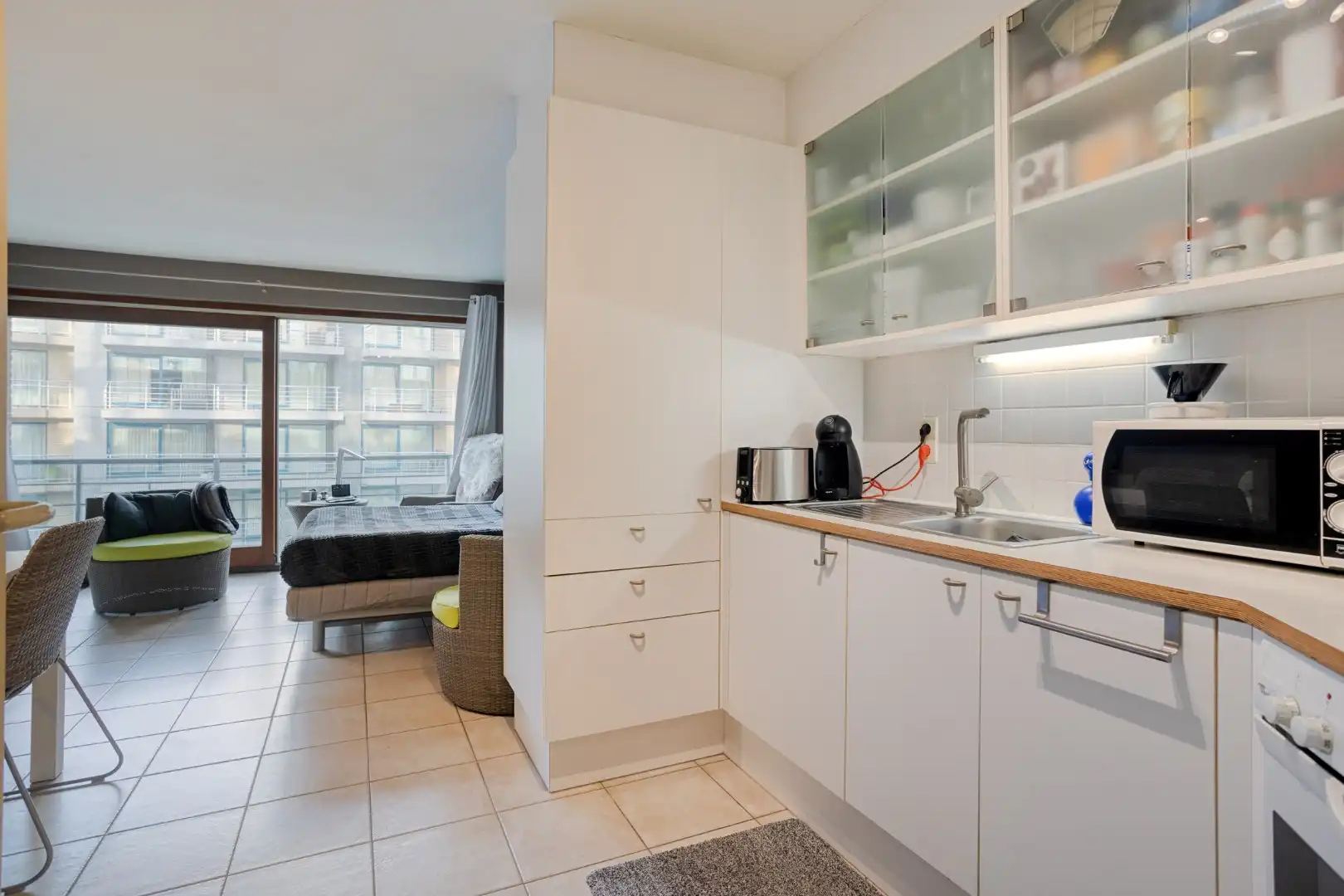 Gezellig appartement met 1 slaapkamer op topligging! foto 3