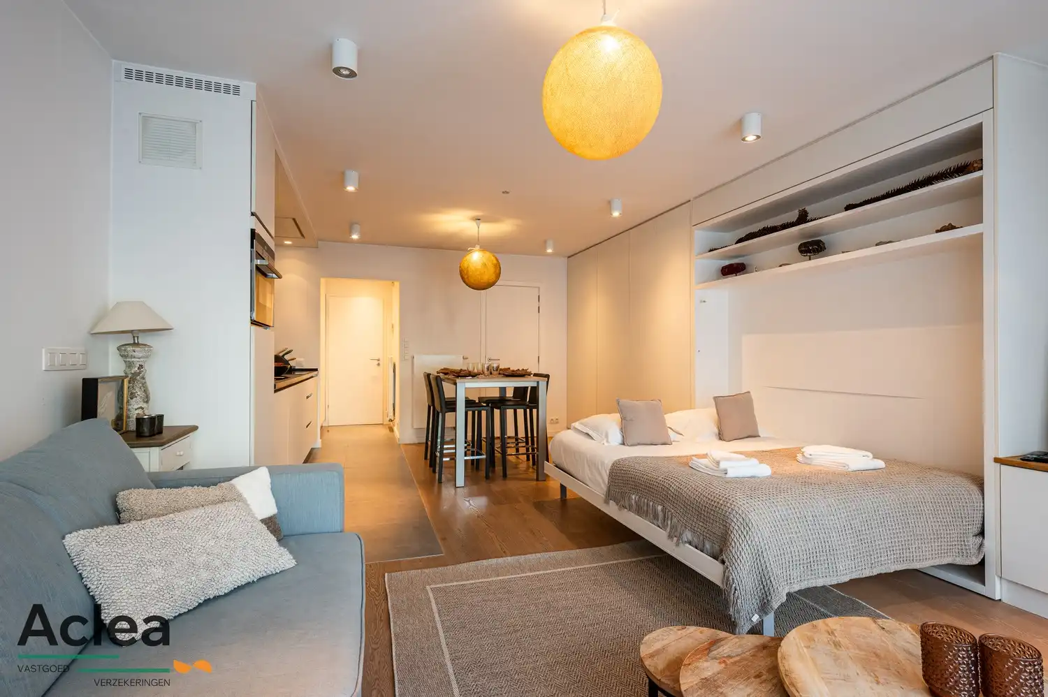 Smaakvol ingerichte studio in de Lippenslaan! foto 12