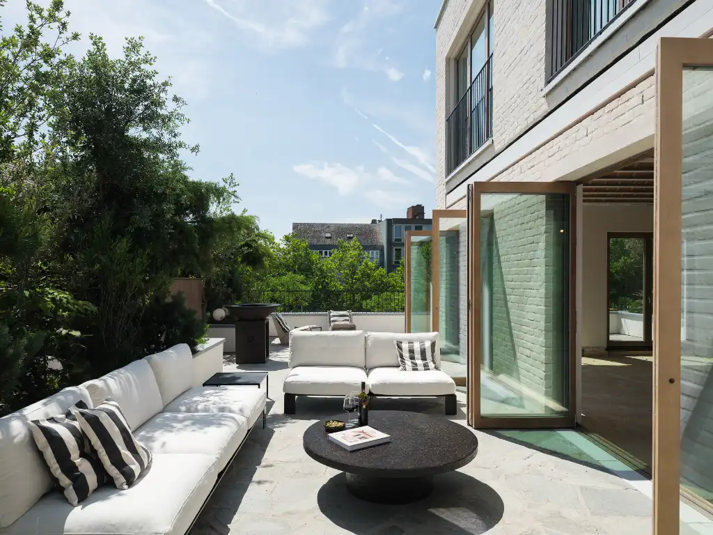 Exclusieve penthouse op een absolute toplocatie met weids zicht over water. foto {{pictureIndex}}