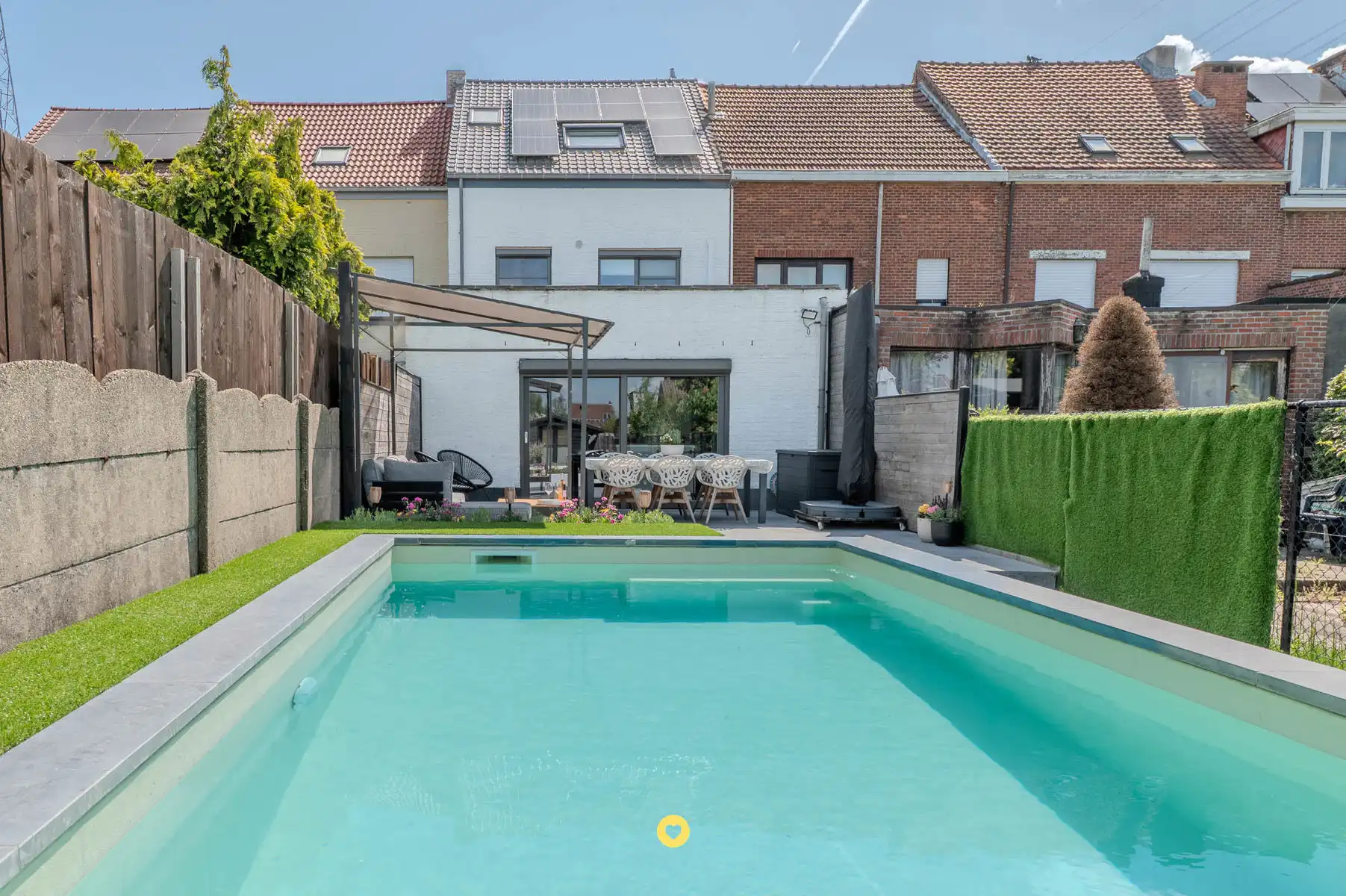 Gerenoveerde woning met 4 SLK's  en tuin met zwembad (EPC A) foto 17