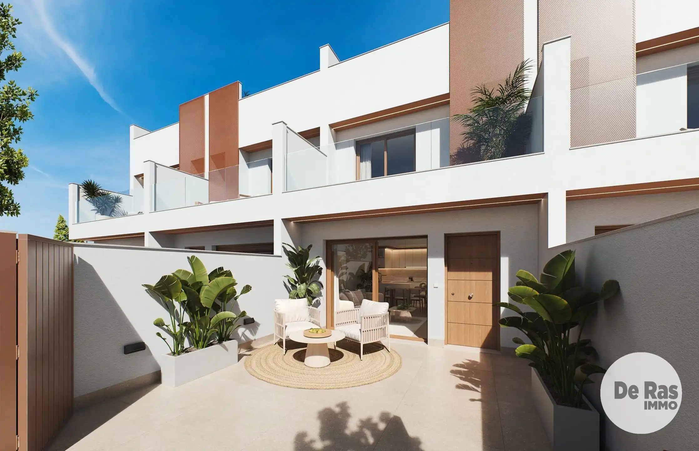 SPANJE - Townhouses met 2 of 3 slpk en privé zwembad foto 6