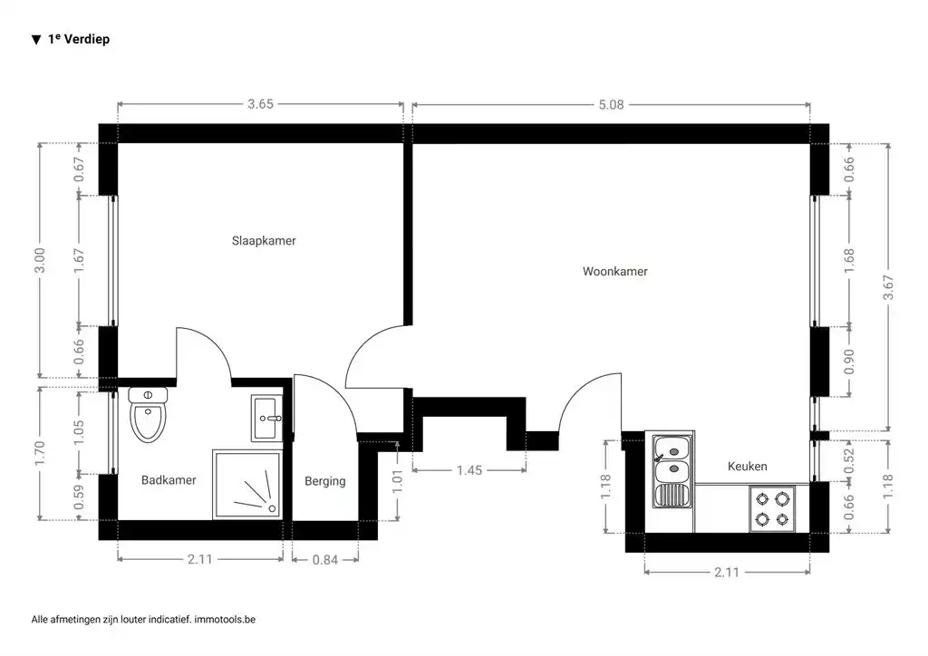 Instapklaar appartement vlakbij Park van Eden foto 10