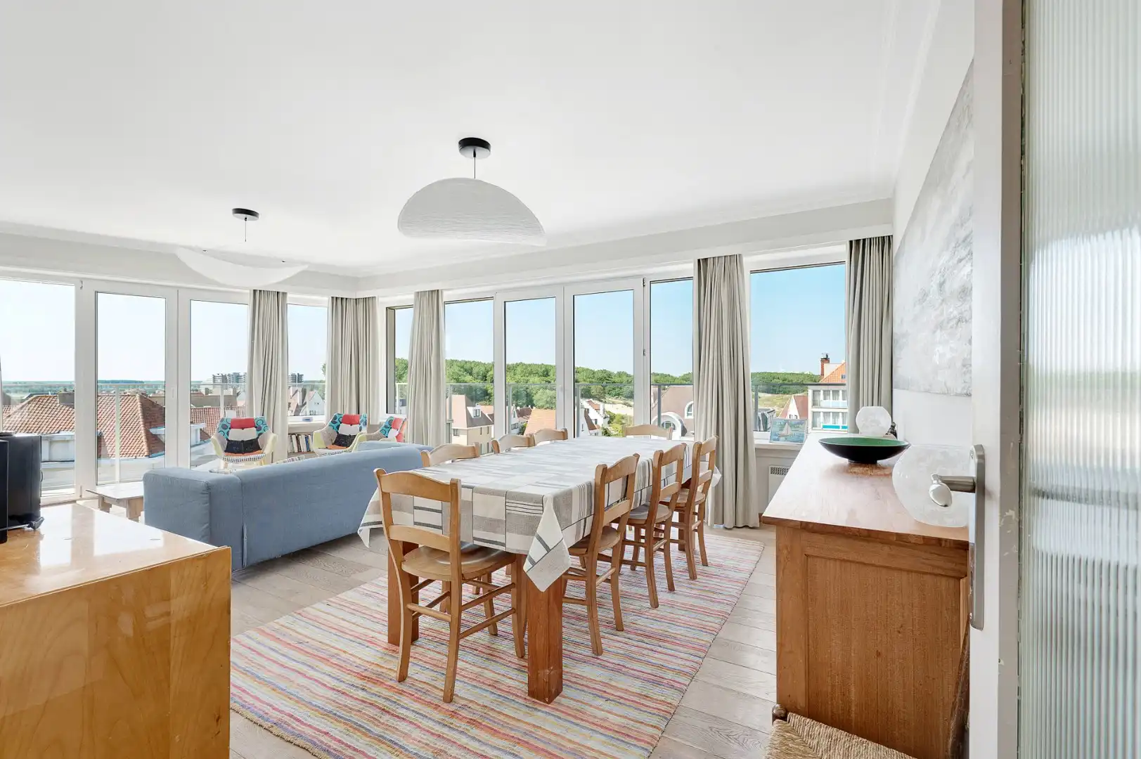 Uniek hoekappartement met 5 slaapkamers en schitterend uitzicht in Duinbergen foto 6