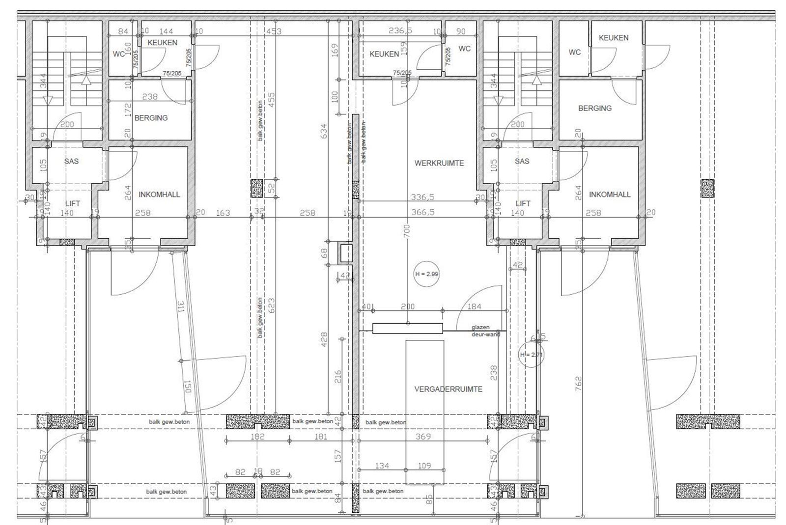 2 mooie kantoorruimtes ( 64m² en 78m²) foto 6