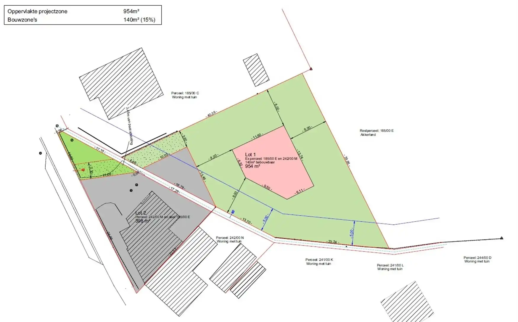 Grond te koop Priesteragiestraat 20 - 8710 SINT-BAAFS-VIJVE