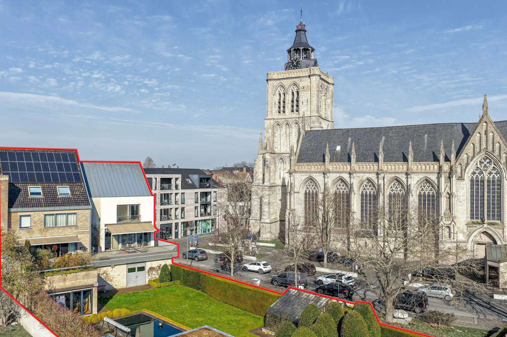 Heel ruime stadswoning met kantoren en tuin foto 19