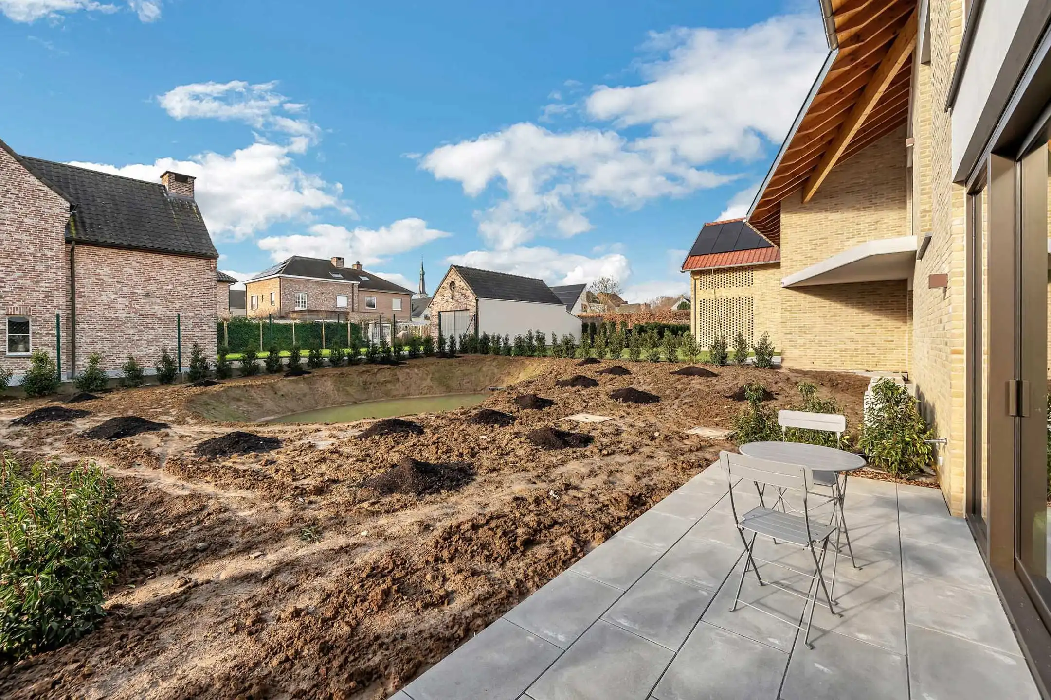 Gelijkvloers appartement met 2 slpks in uniek woonerf foto 16