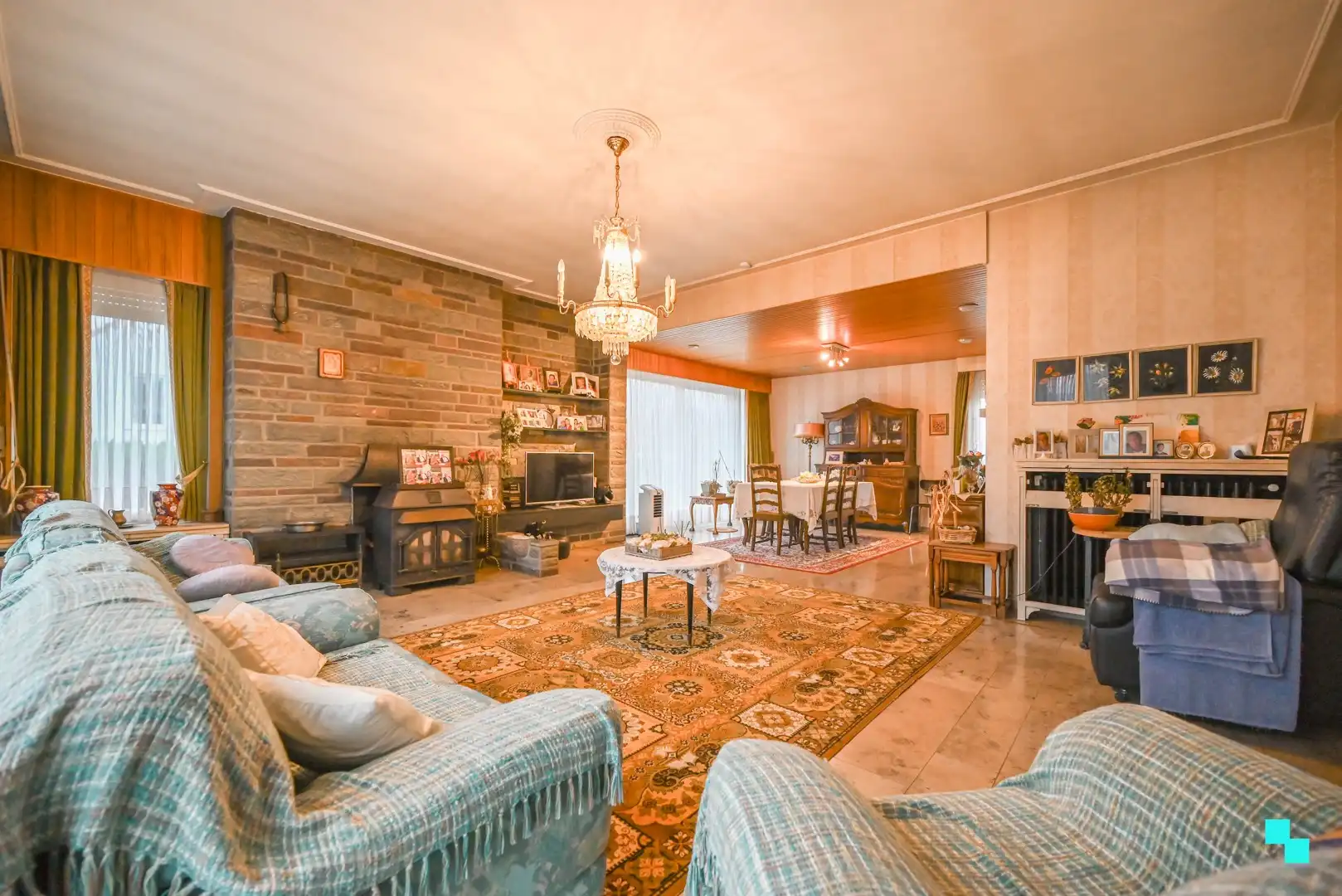 Statige gelijkvloerse villa in Waregem foto 6