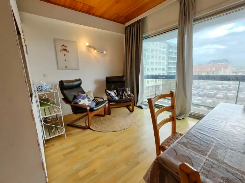 Zongerichte studio met terras en zwembad – Residentie Artan, Oostduinkerke foto 4