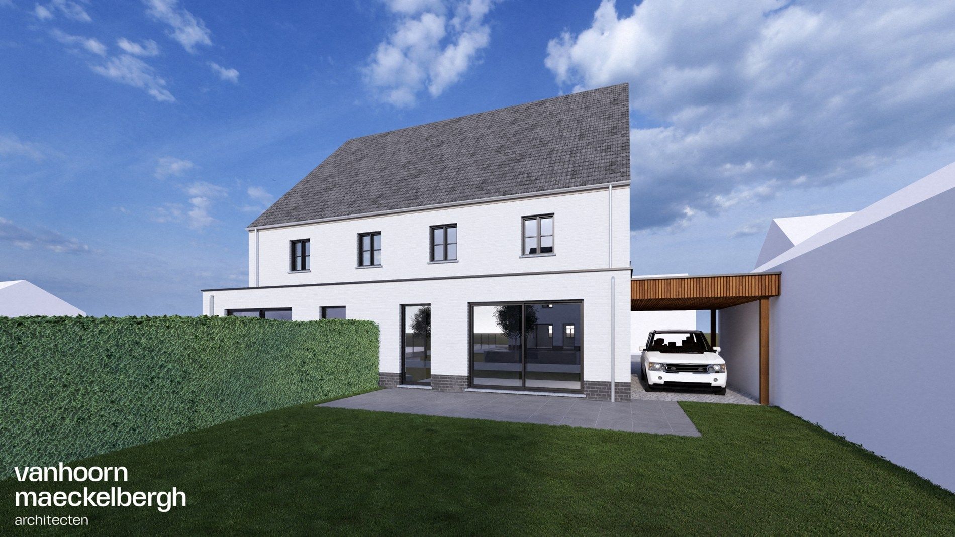 Exclusieve landelijke halfopen bebouwing op topligging te Westende foto 2