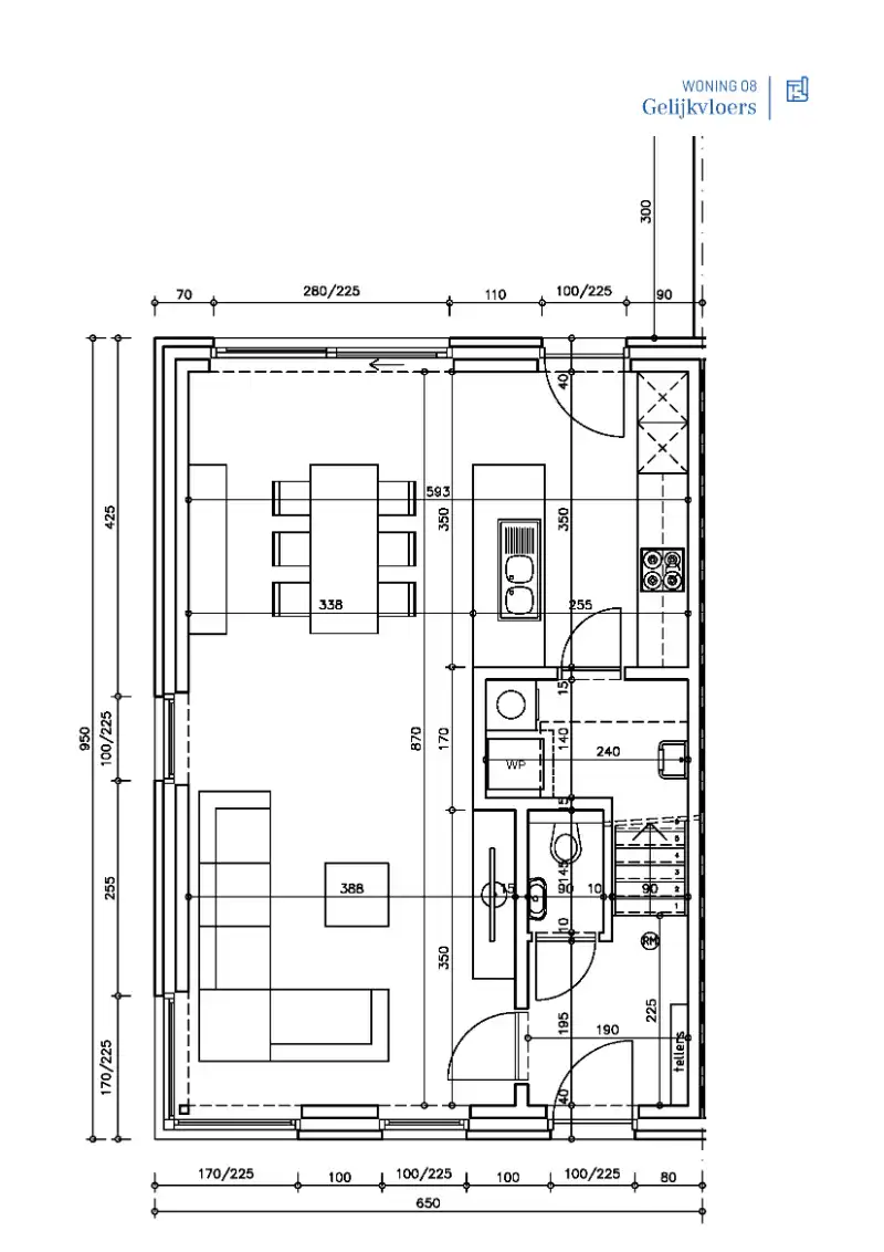 Melsele (Beveren), Baukelandhof- Fase 1: Lot 08 foto 6
