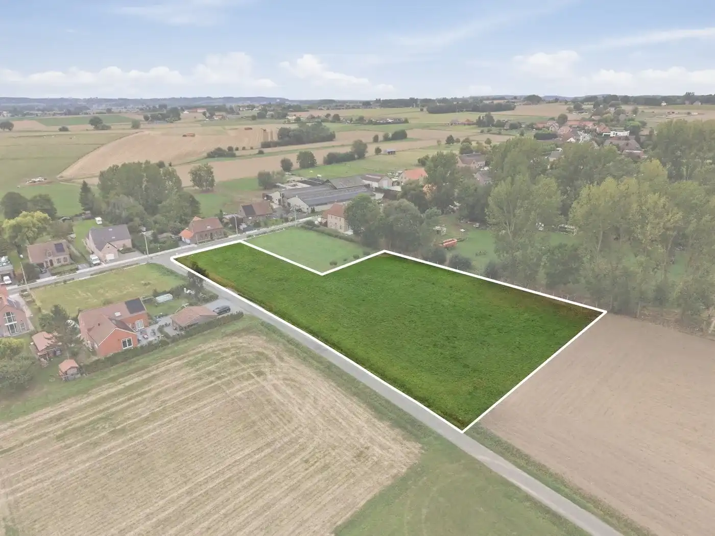 UNIEKE BOUWGROND VAN 5.012 M² MET UITZICHT OP HET KLUISBOS  foto 5