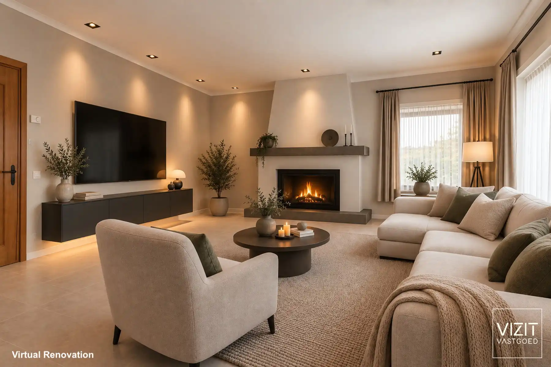 Halfopen woning met tuin en garage foto 7