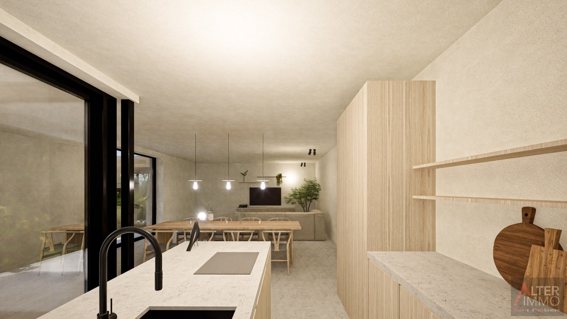 Tijdloze nieuwbouwwoning  (E-peil <10) met carport! foto 4