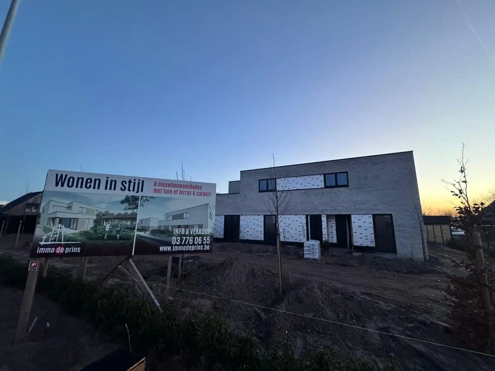 Nieuwbouw duowoningen met carport, terras of tuin foto 19