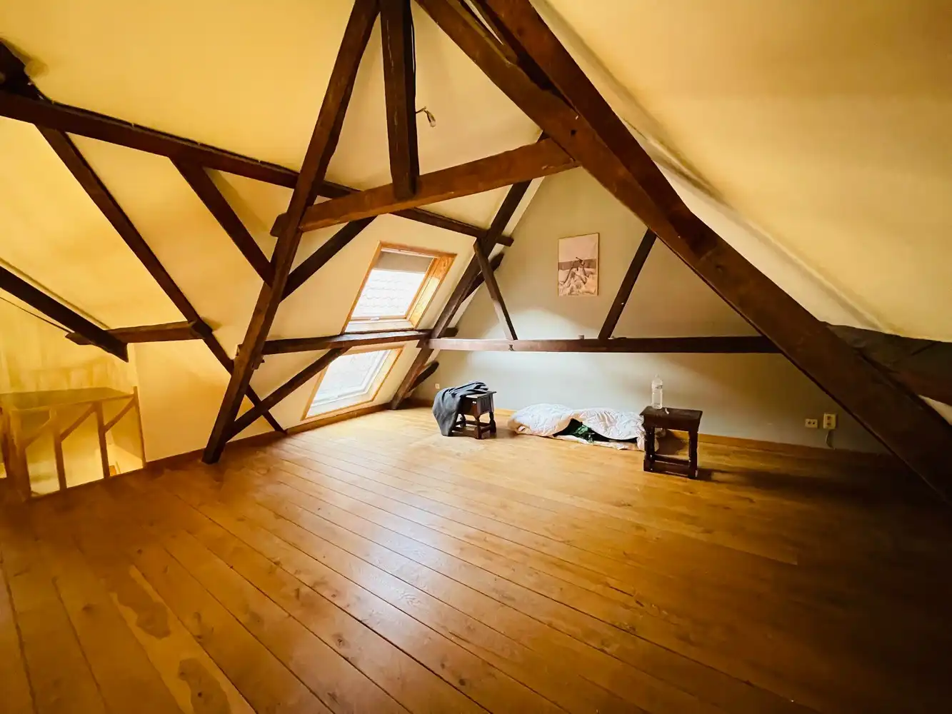 Brugge, aan de SINT-ANNAREI ,  PRACHTIG&nbsp; APPARTEMENT in een herenhuis  Living 60 m² met  mezzanine van 50m² + 2 Slaapkamers, foto 7