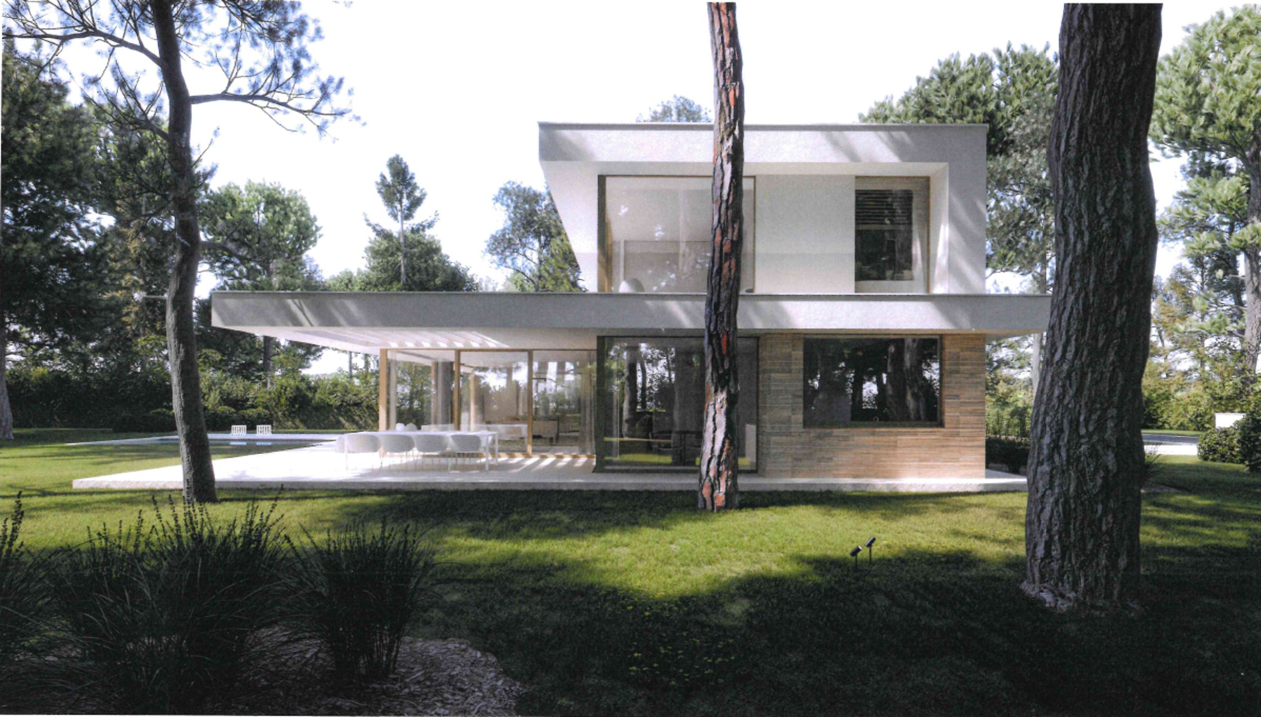 Brede bouwgrond met villa-vergunning in een oase van rust foto {{pictureIndex}}
