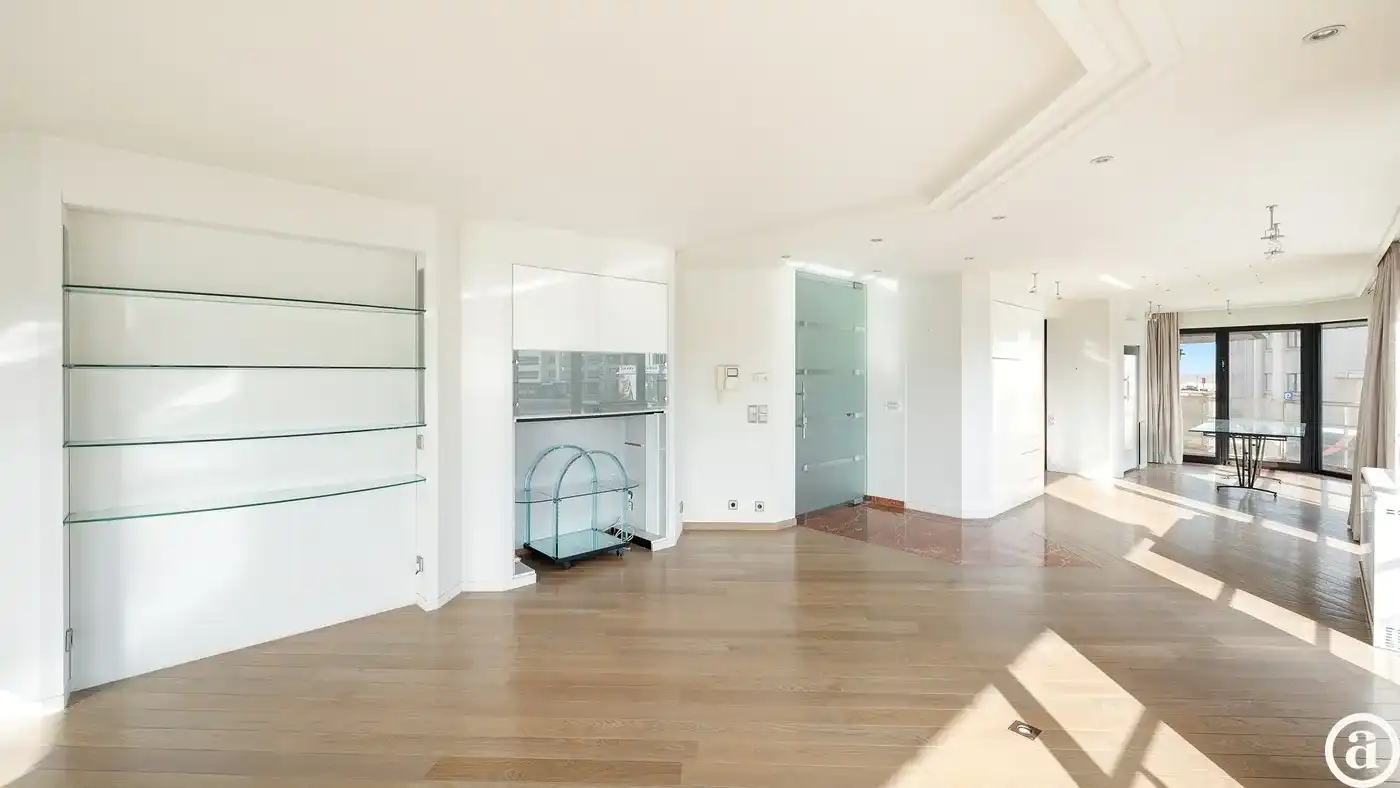 Ruim appartement met zij zeezicht nabij het Albertstrand     foto 5