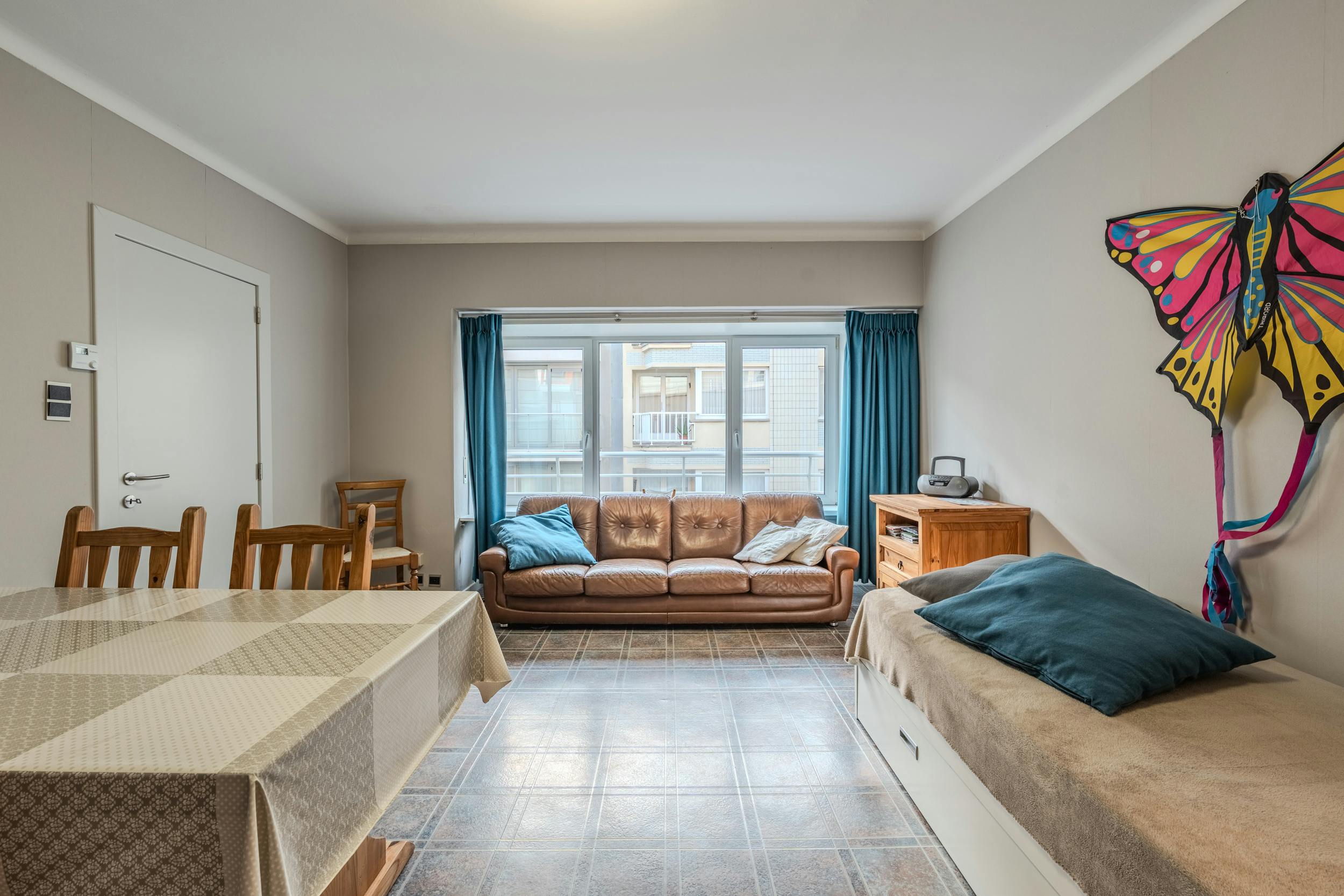 1-slaapkamer appartement met zijdelings zeezicht te Mariakerke foto 4