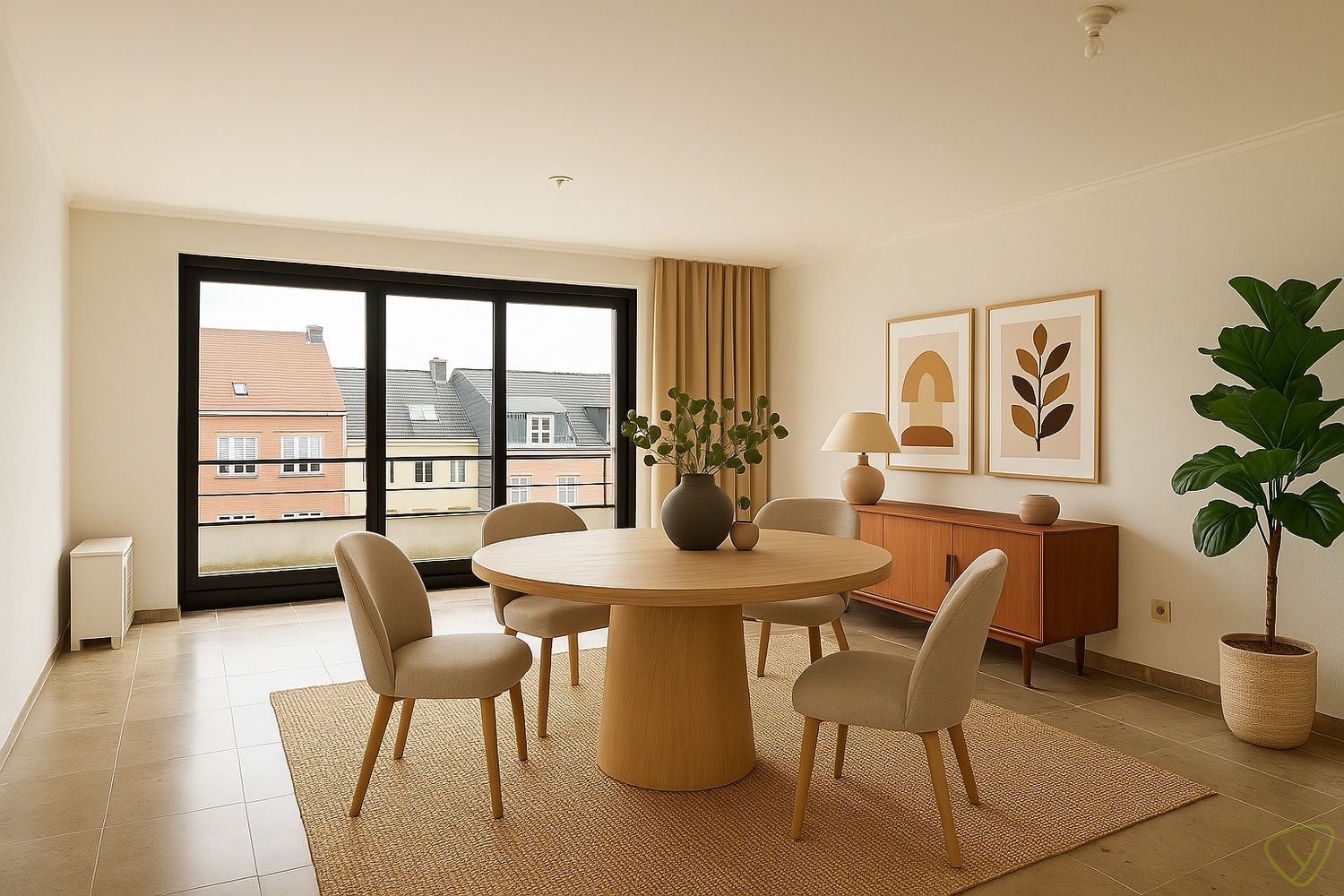Ruim en zonnig appartement in residentie "Mozart" te Eeklo foto 7