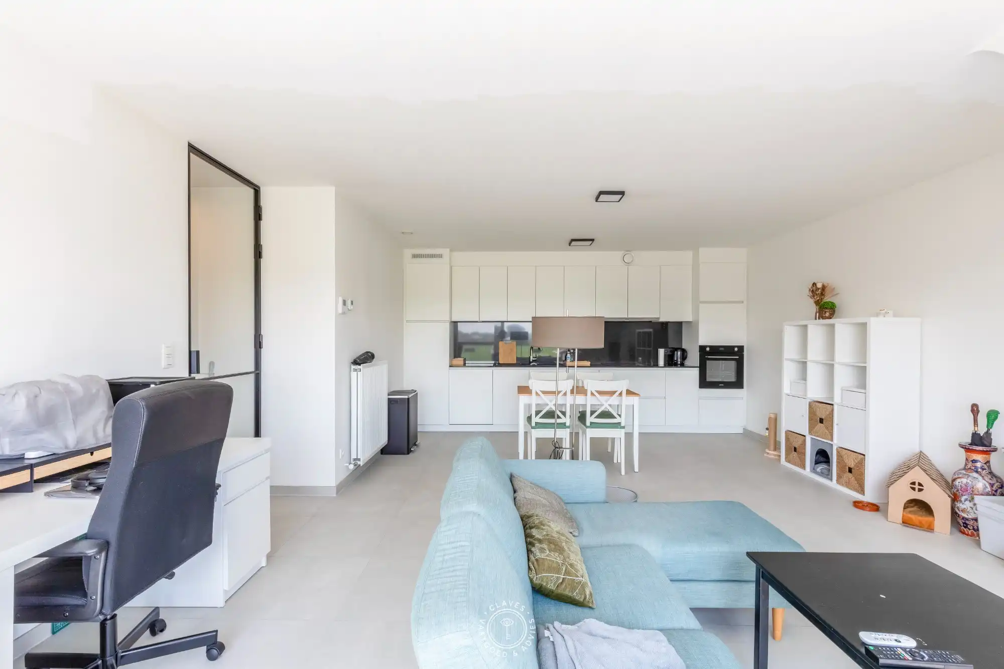 Rustig gelegen 1-slaapkamerappartement met garagebox en prachtig groen uitzicht foto 6
