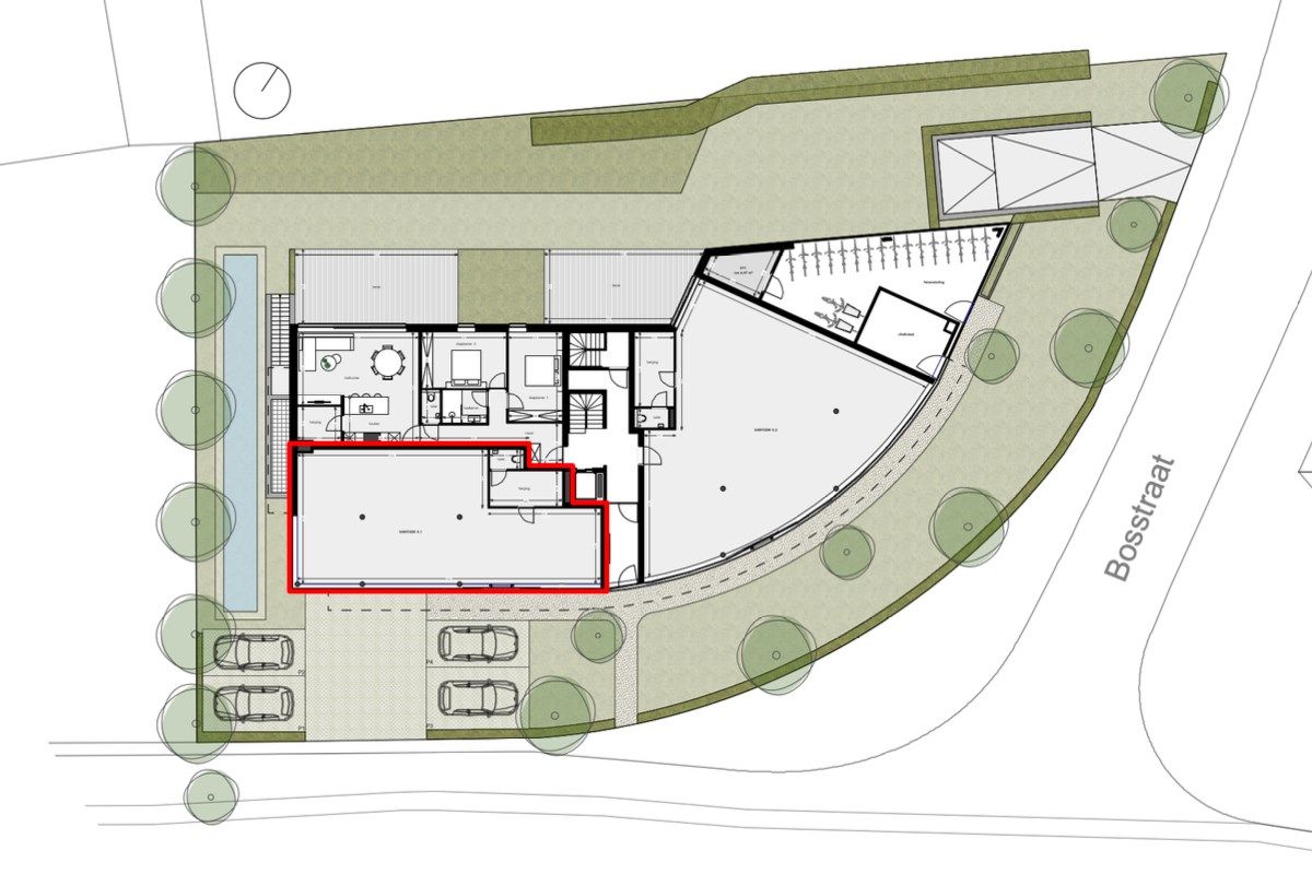 Handelsruimte 0.1 : 120 m2 - 1640 SINT-GENESIUS-RODE foto {{pictureIndex}}