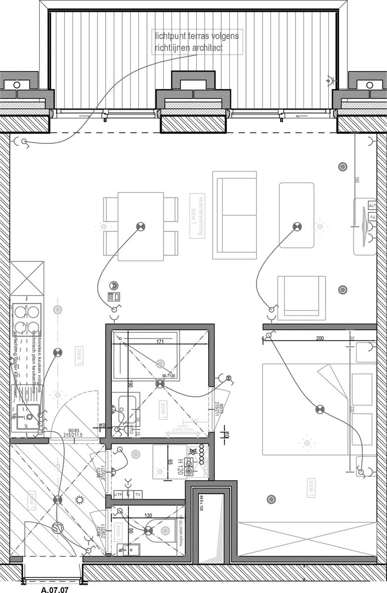 Gezellig 1-slaapkamer appartement met terras foto 11