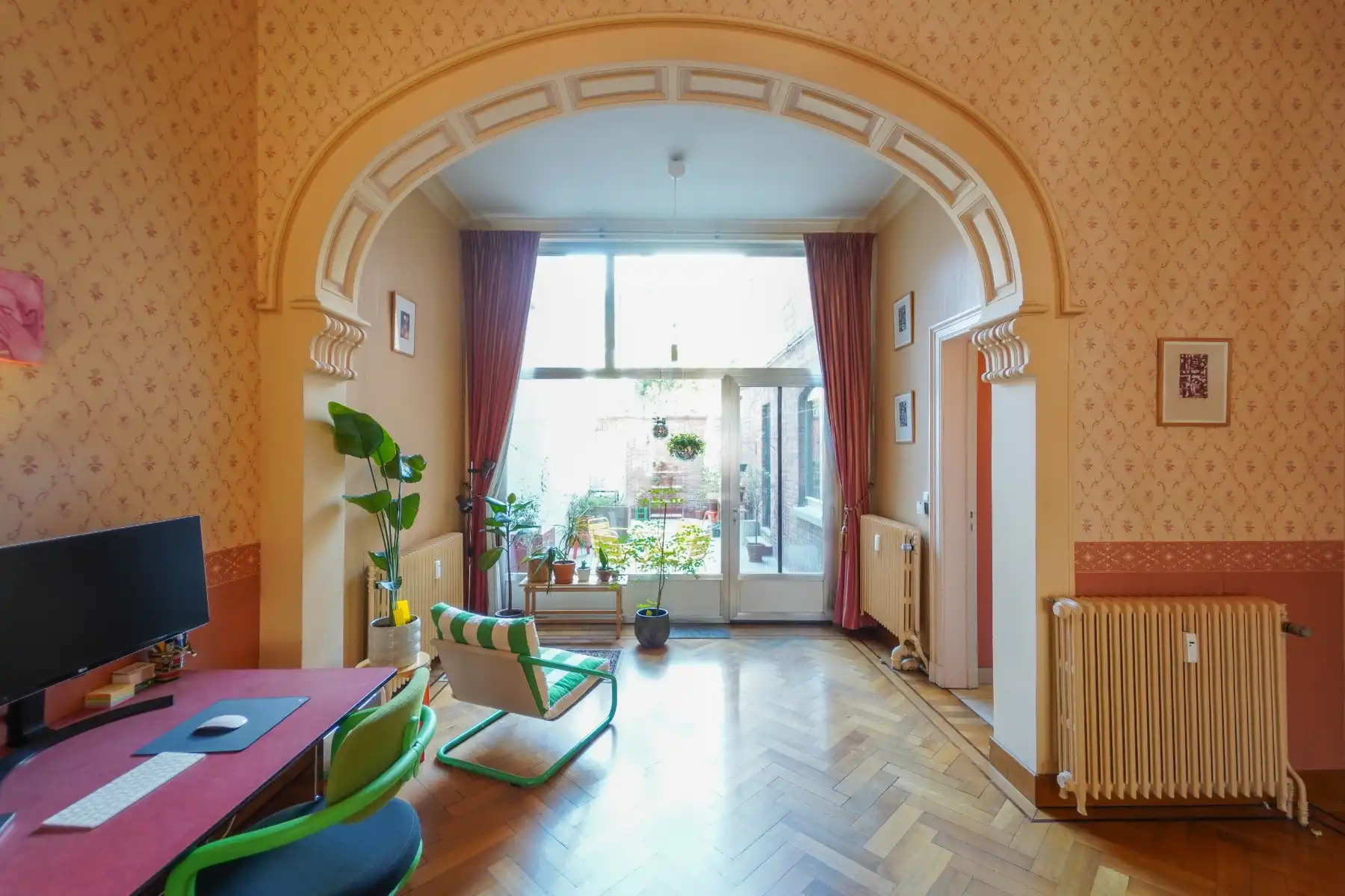 Charmant gelijkvloers appartement met binnentuin nabij Gent-Sint-Pieters foto 11