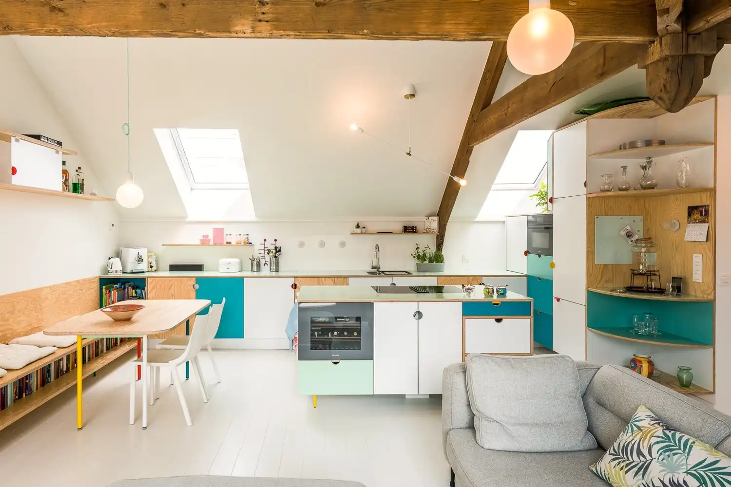 PENTHOUSE in historisch pand "de Blauwen OIJVAERT" (Hertogensite) foto 16