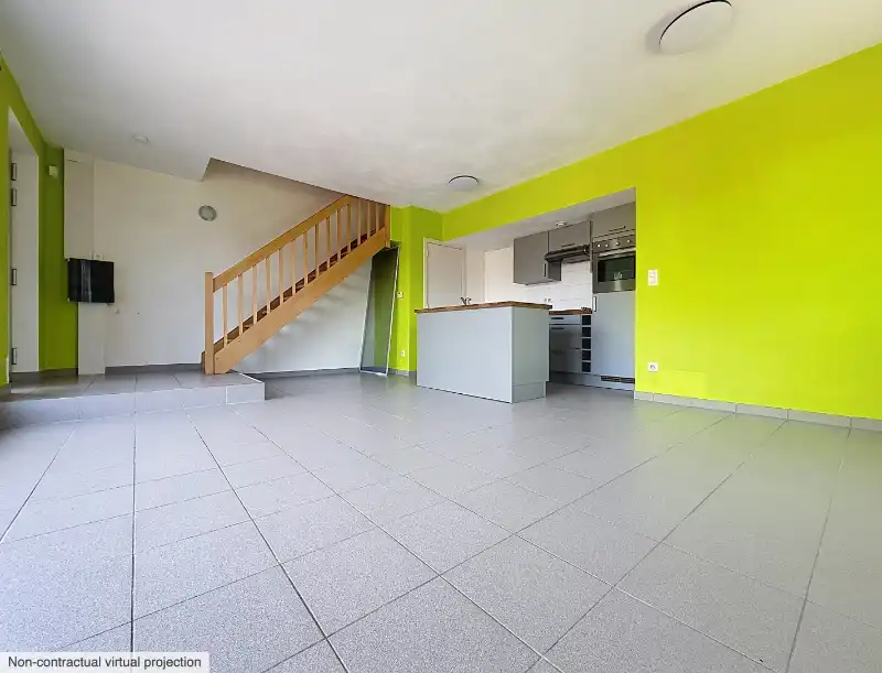 Gezellig duplexappartement met terras & autostaanplaats foto 3