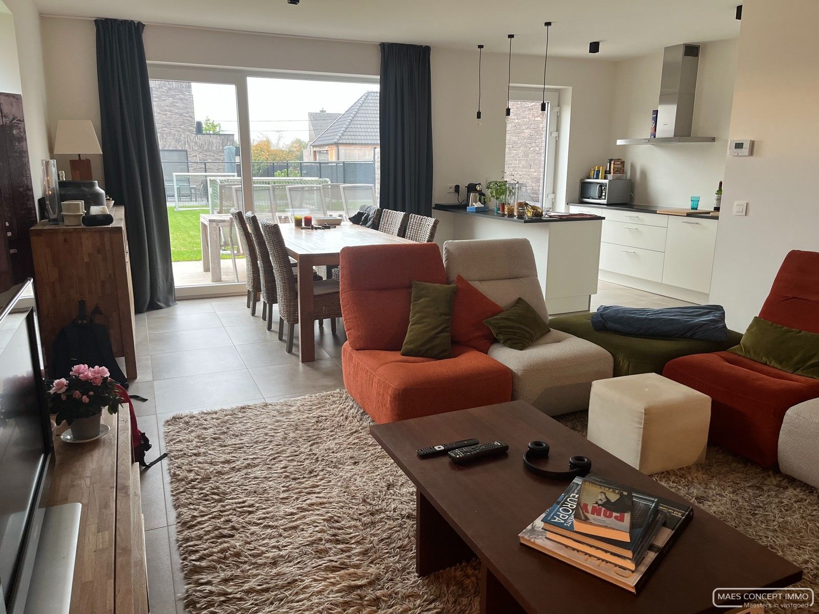 Halfopen nieuwbouwwoning te huur in Oudenaarde met zuidgerichte tuin foto 3
