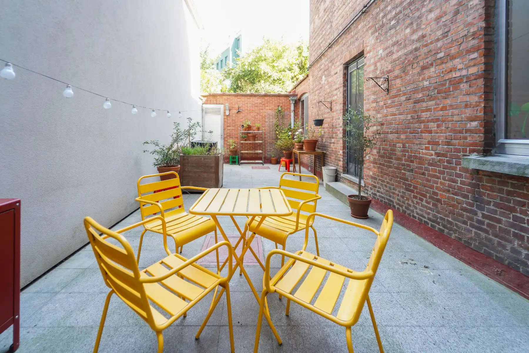 Charmant gelijkvloers appartement met binnentuin nabij Gent-Sint-Pieters foto 4