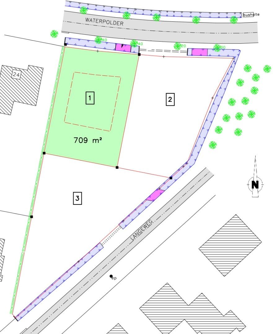 Perceel bouwgrond voor villabouw  -  Lot 1 foto 2