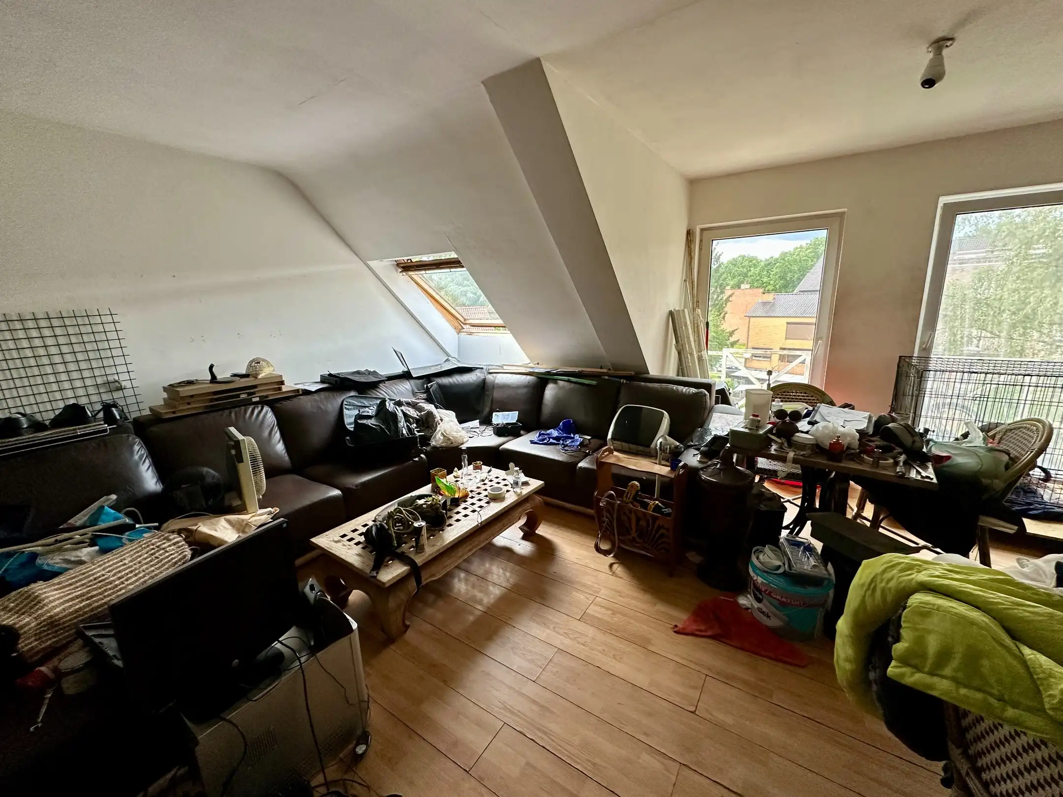 Duplex dakappartement met 1 slaapkamer, kelderberging en balkon foto 5
