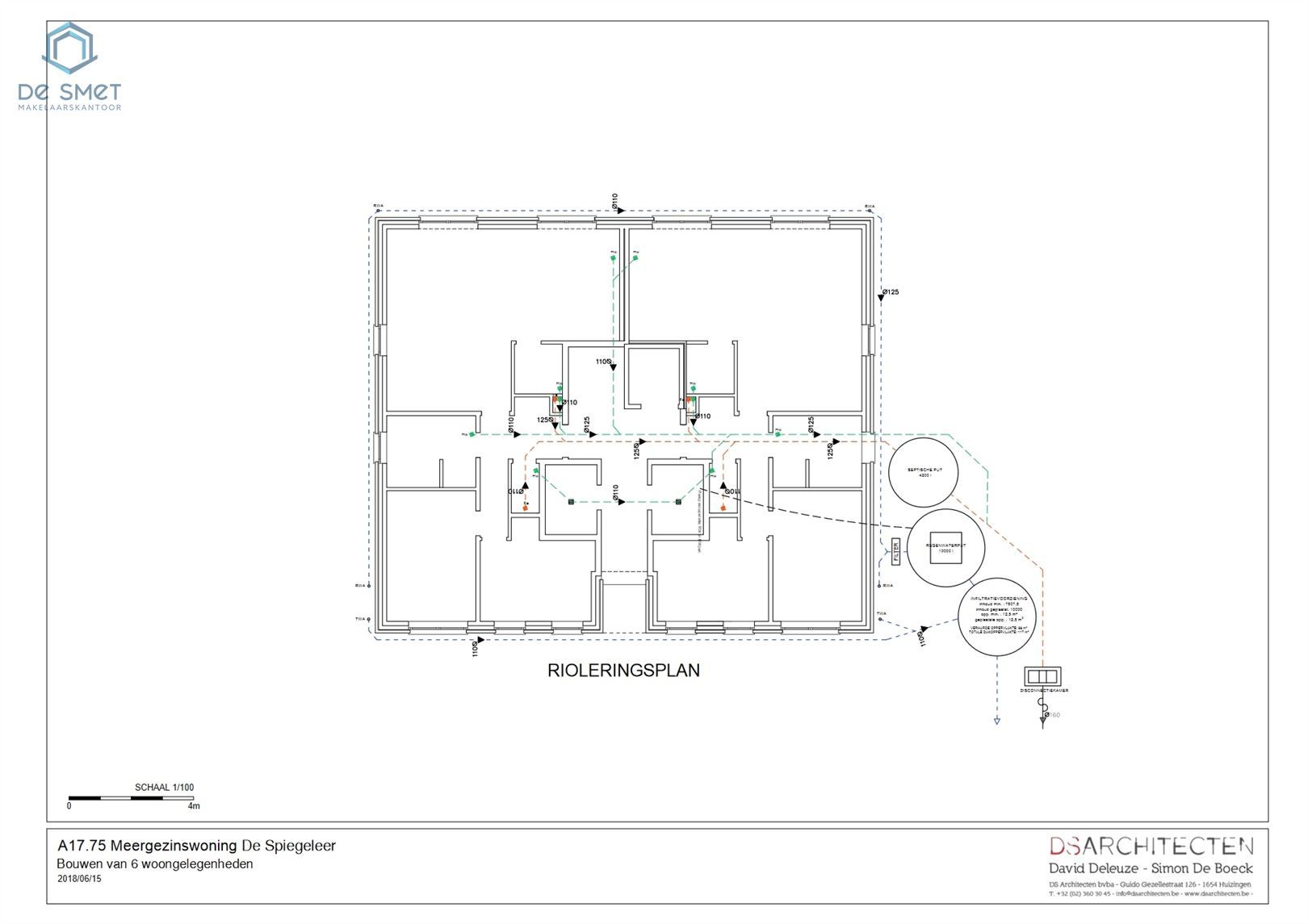 PROJECTGROND VOOR 6 APPARTEMENTEN OF PROJECT GARAGECOMPLEX OF OPEN BEBOUWING foto 10