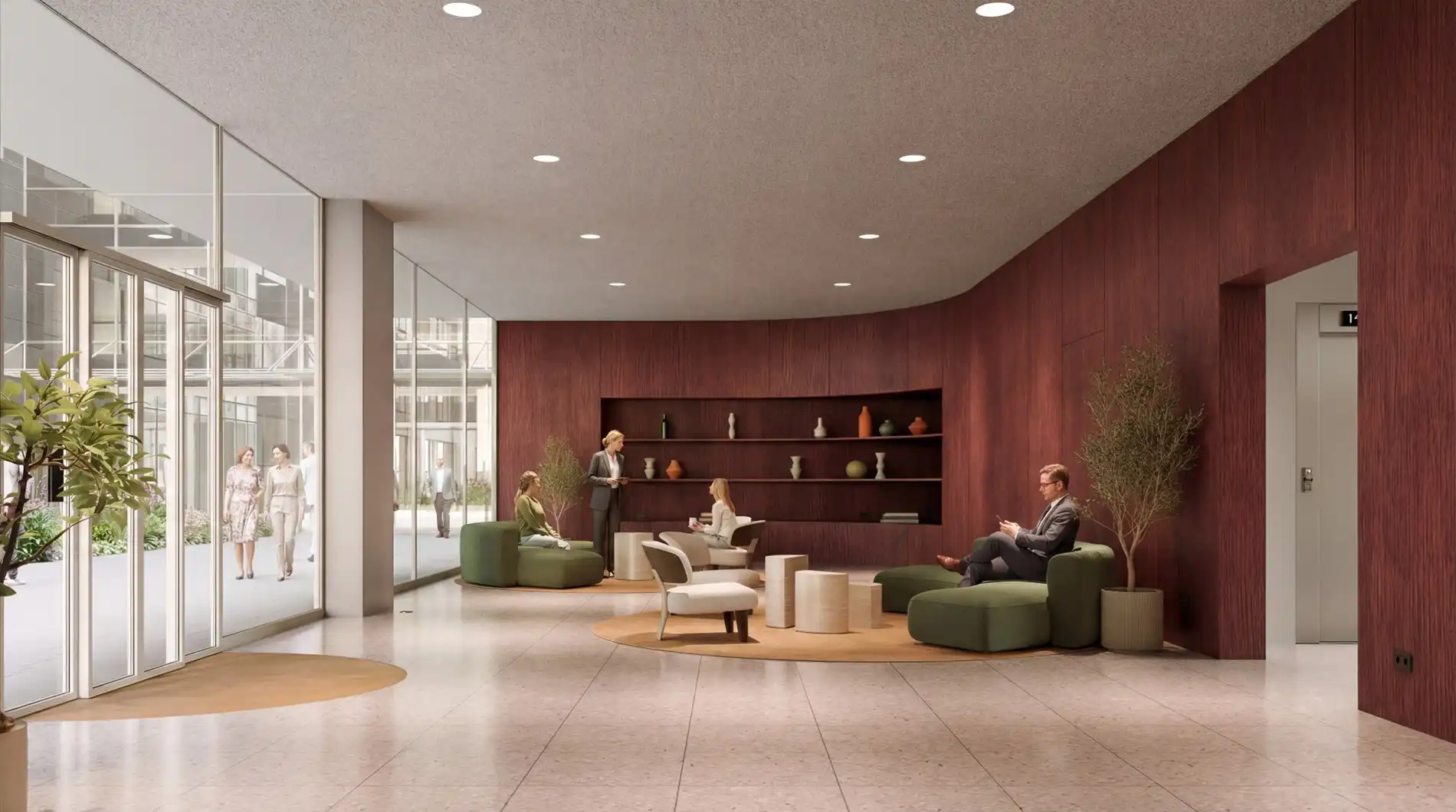 Kantoren te huur  in Kievit Building naast Centraal Station in Antwerpen foto 3