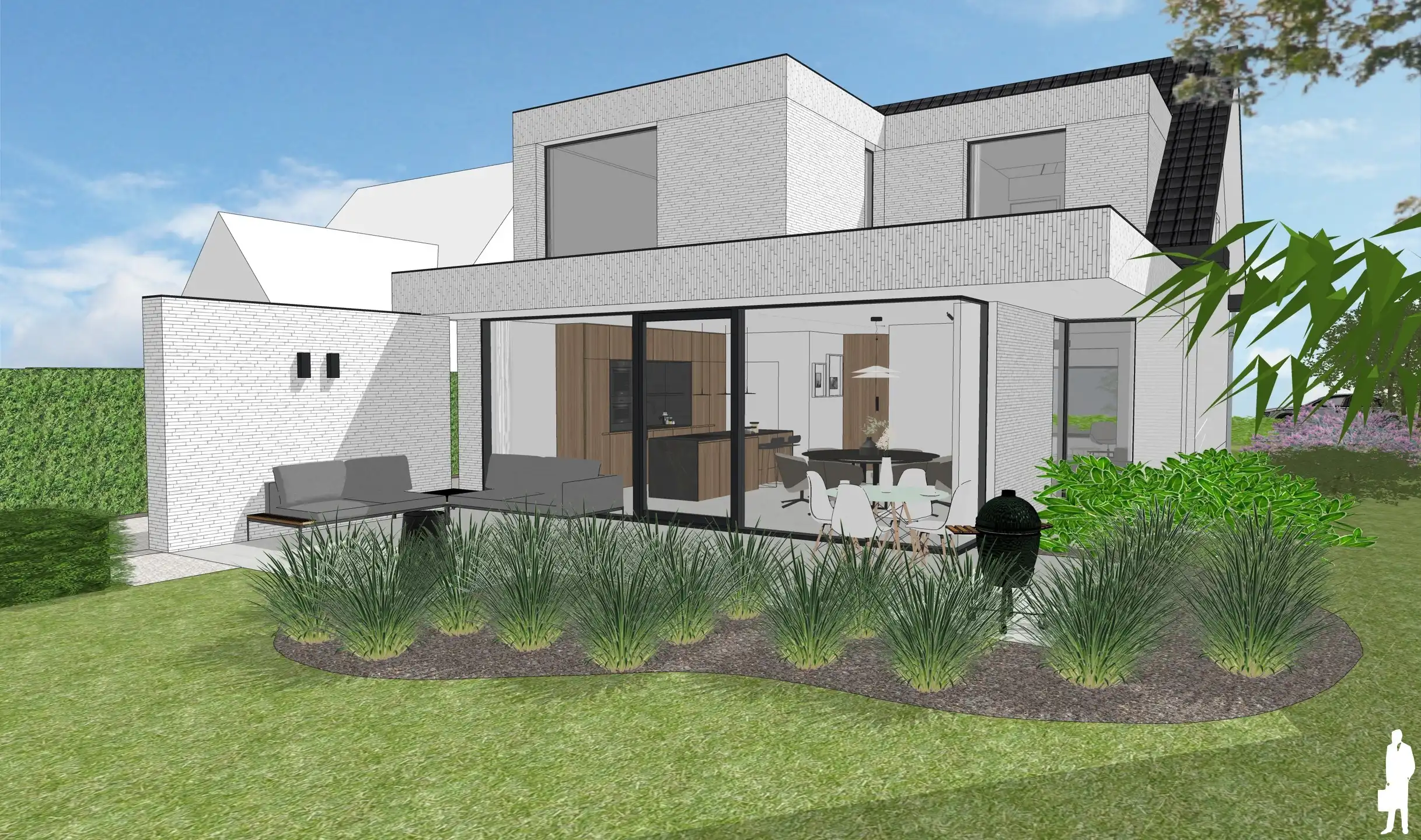 Volledig gerenoveerde woning met 3 slaapkamers, ruime tuin, carport en energiezuinige technieken dichtbij het centrum van essen foto 3