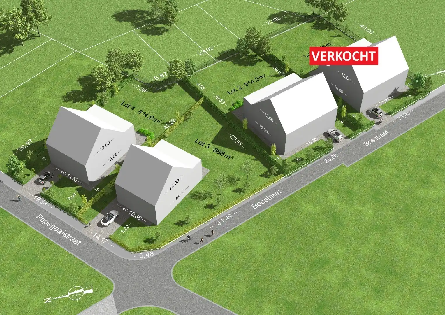 Grond te koop Bosstraat 11 - - 8780 Oostrozebeke