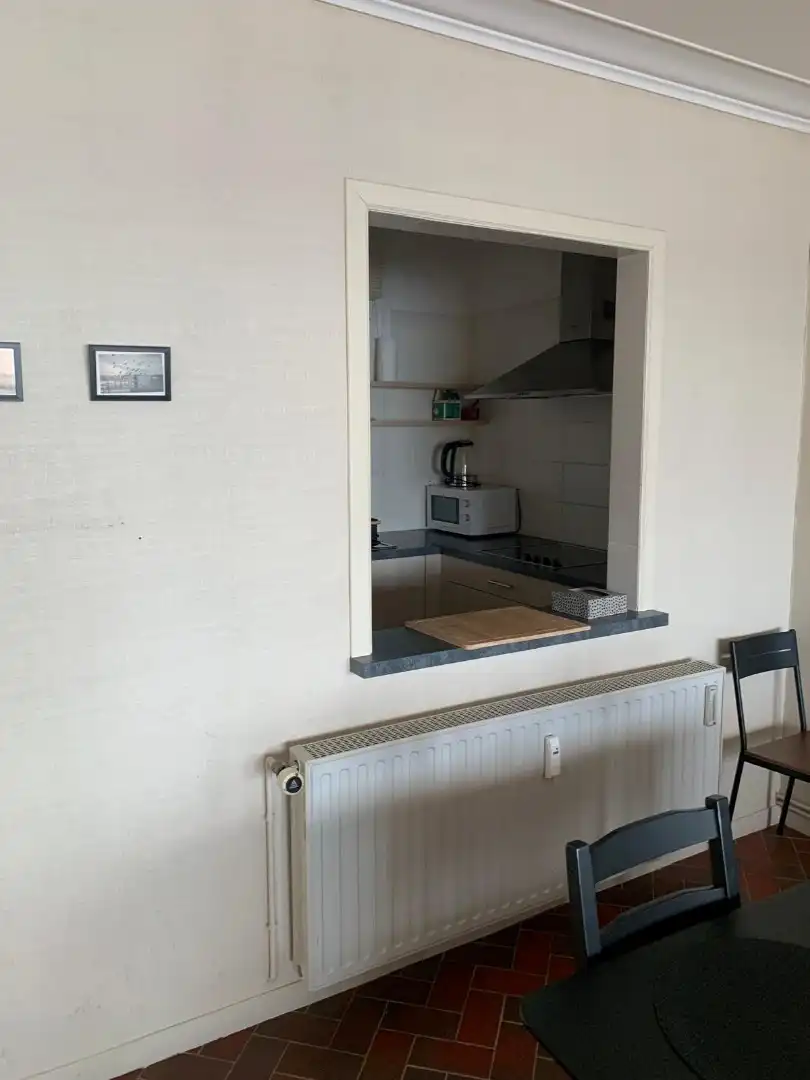 Gemeubeld appartement op zeedijk - frontaal zeezicht foto 6