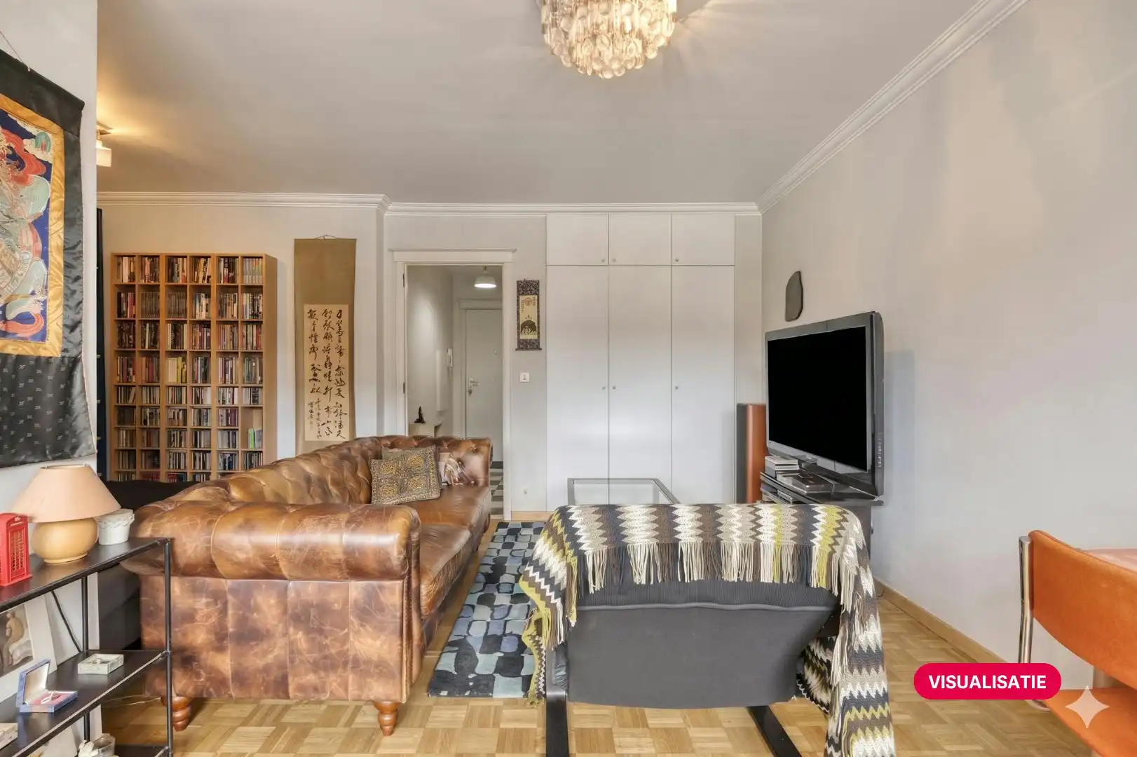 Studio te koop aan het Citadelpark met terras te Gent foto 3