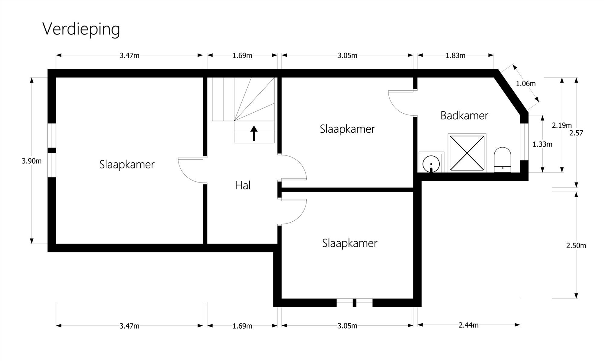 KARAKTERVOLLE, TE RENOVEREN WONING MET 3 SLAAPKAMERS OP PERCEEL VAN 4A31 VLAKBIJ WINKELS EN SCHOLEN IN HEUSDEN-ZOLDER foto 20